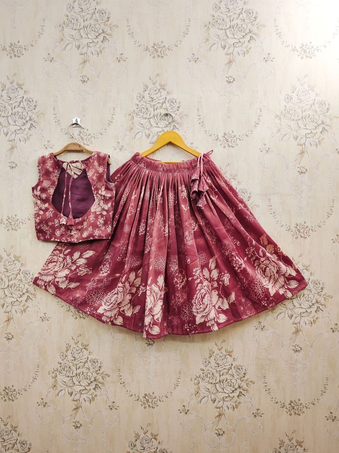 KALINI Girls Printed Ready to Wear Lehenga & thumbnail 5