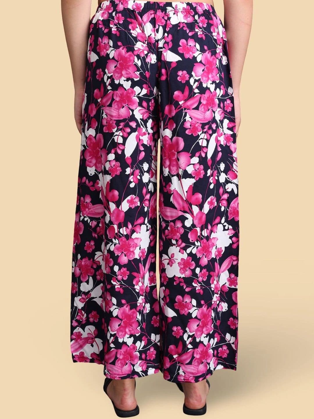 Moda Rapido X Gracit Women Floral Printed Ethnic Palazzos thumbnail 4