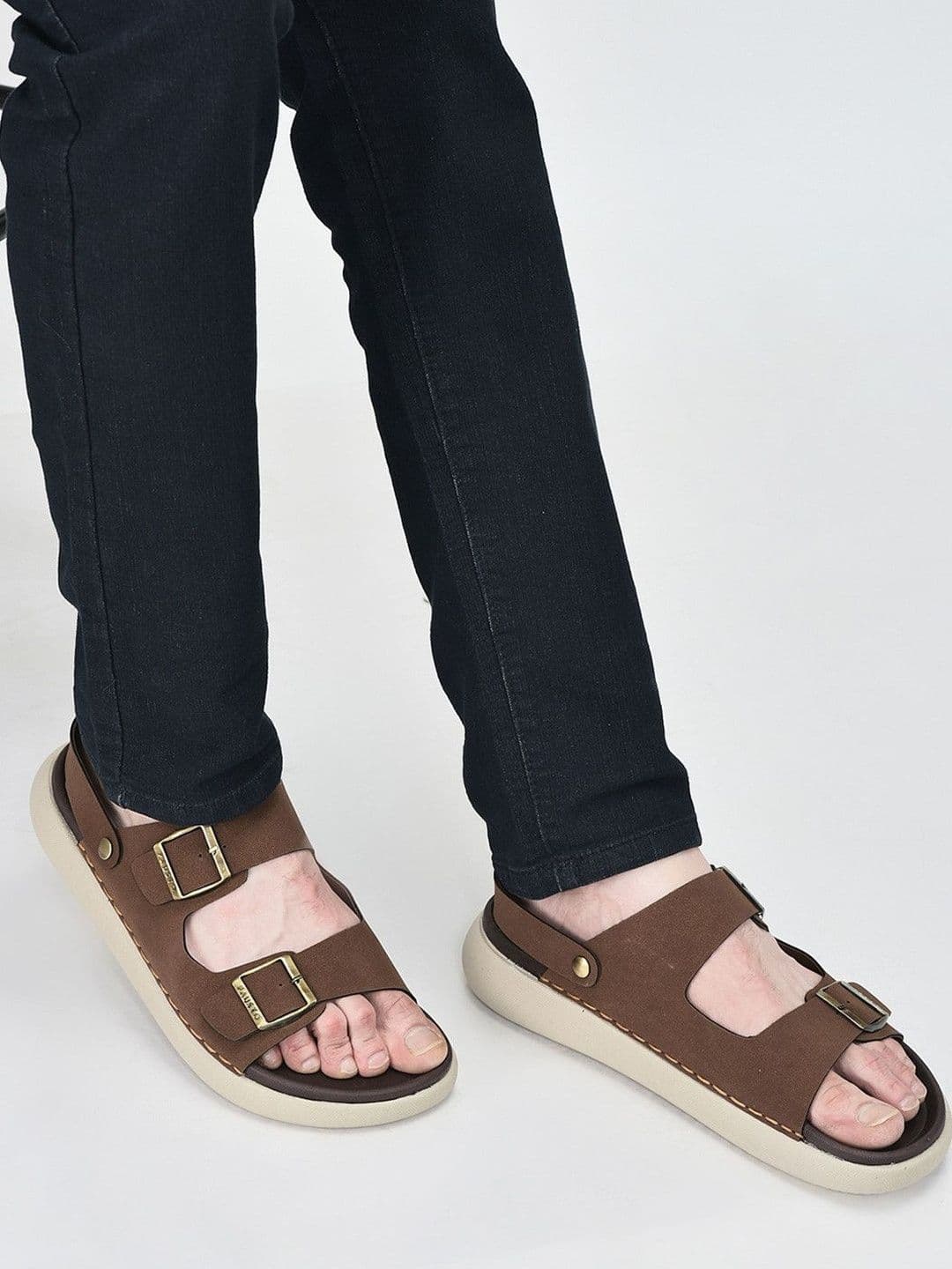 FAUSTO Men Open Toe Waterproof Comfort Sandals thumbnail 5