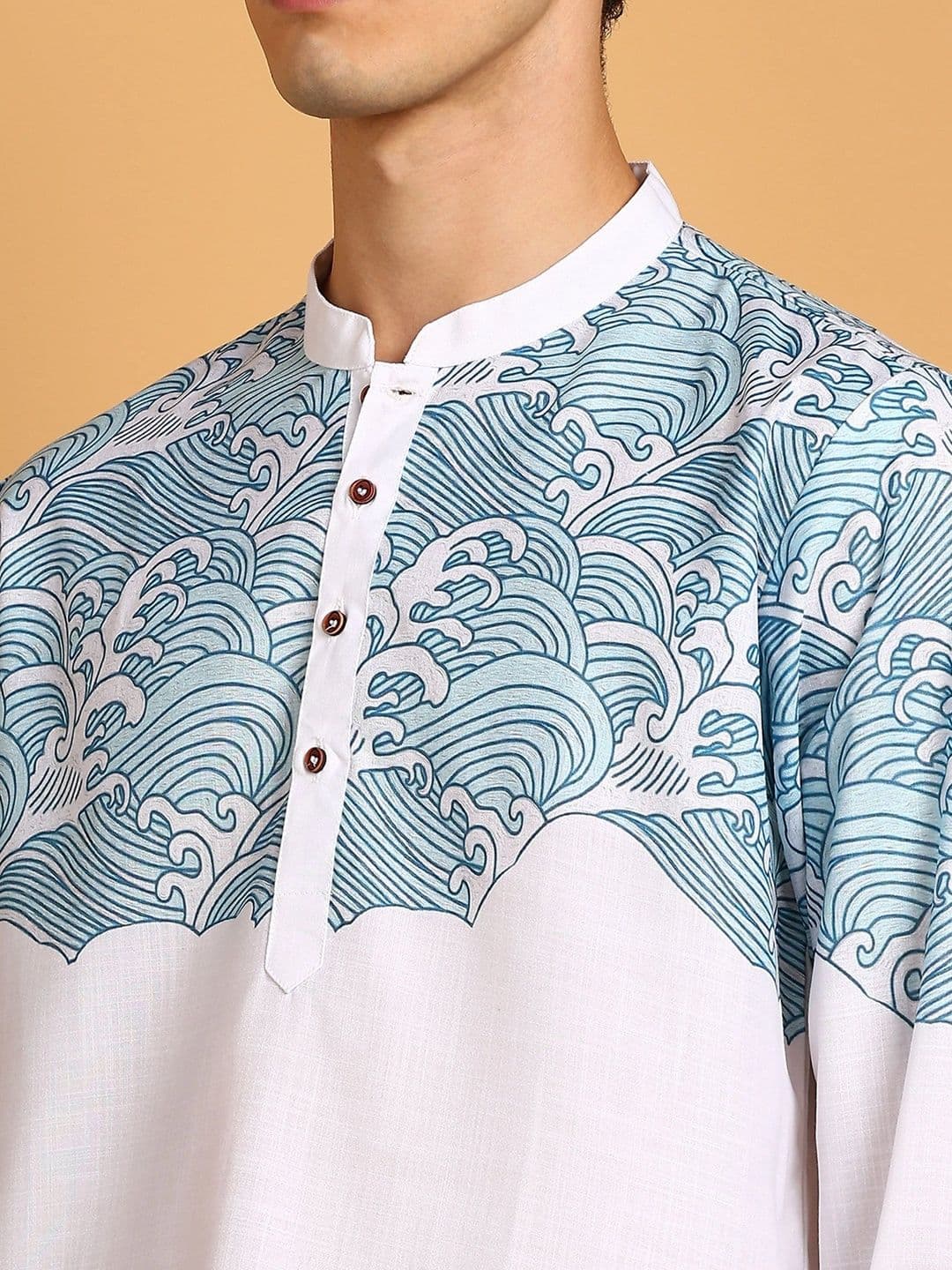 Anouk Men Printed Kurta thumbnail 4