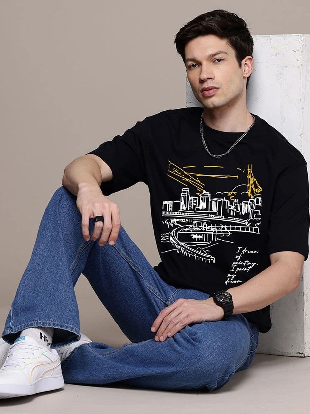 Moda Rapido Men Printed T-shirt thumbnail 3