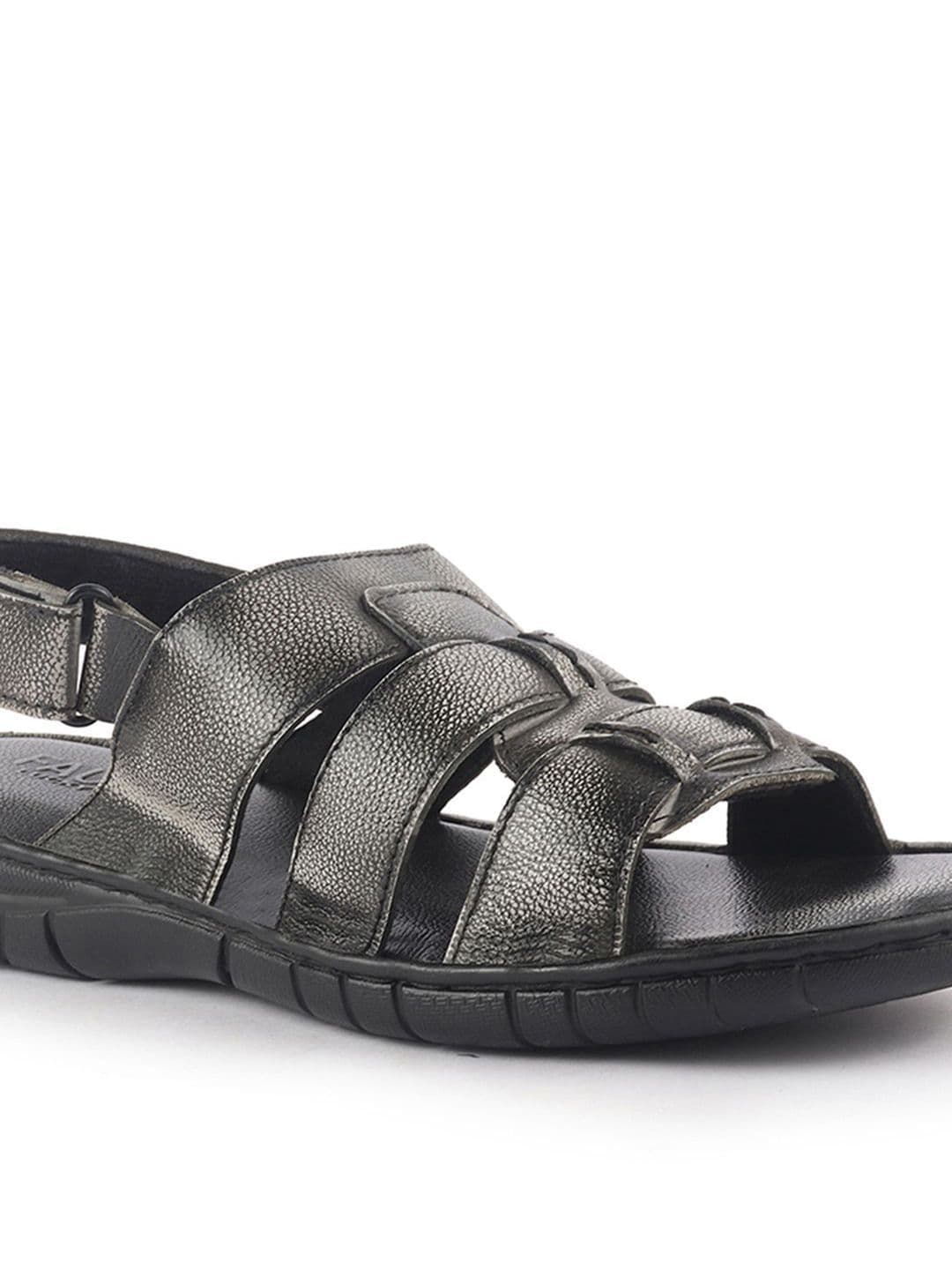 FAUSTO Men Leather Comfort Sandals thumbnail 4