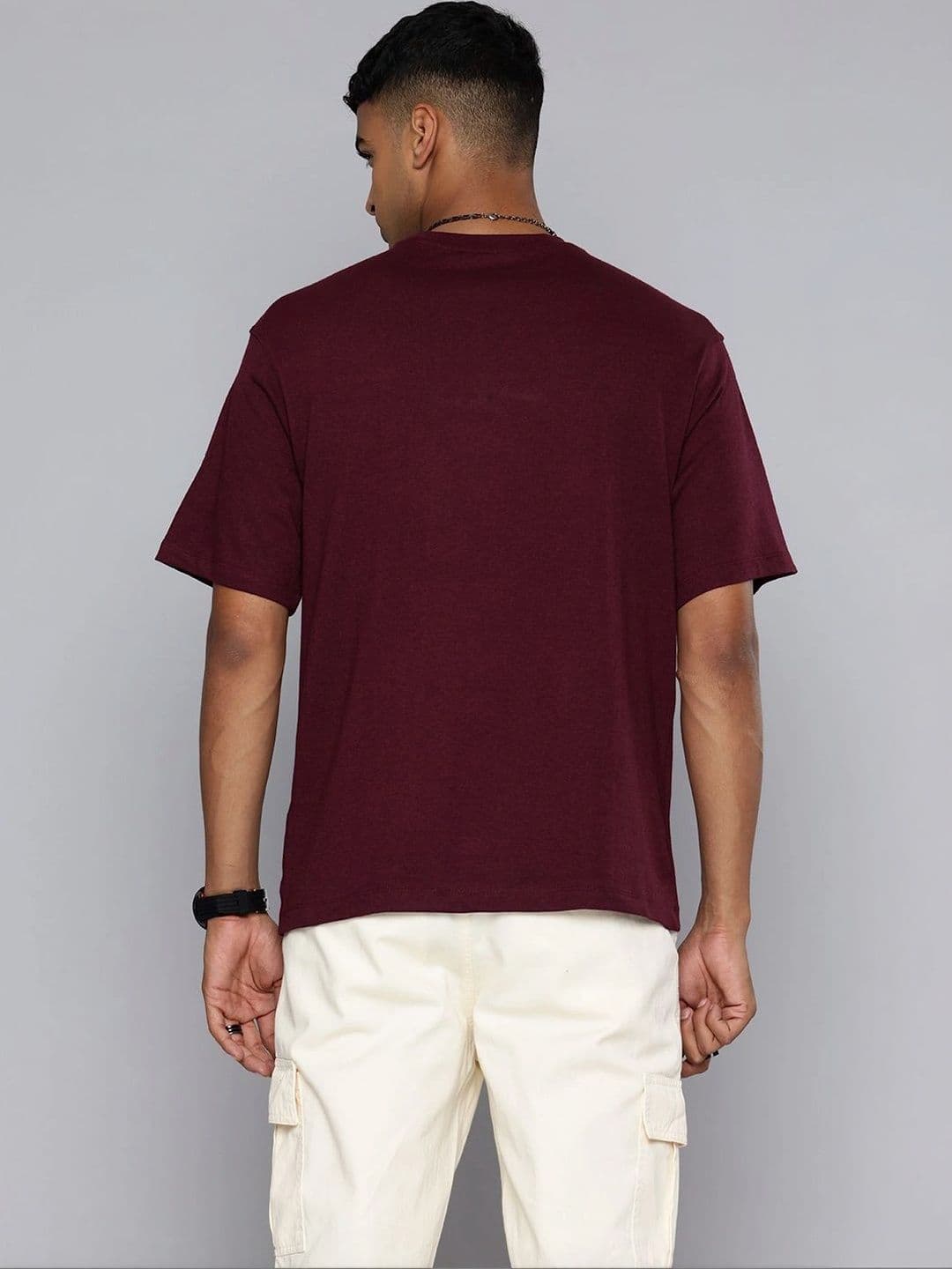 Moda Rapido Men Typography Printed T-shirt thumbnail 4