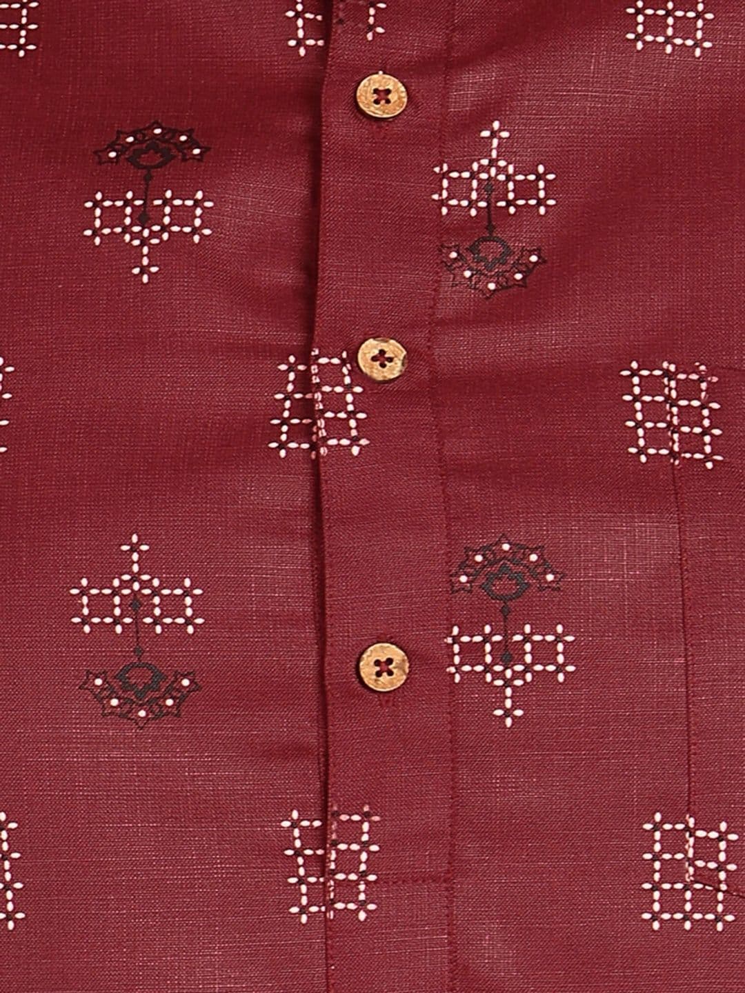 Sztori Men Ethnic Motifs Printed Kurta thumbnail 6