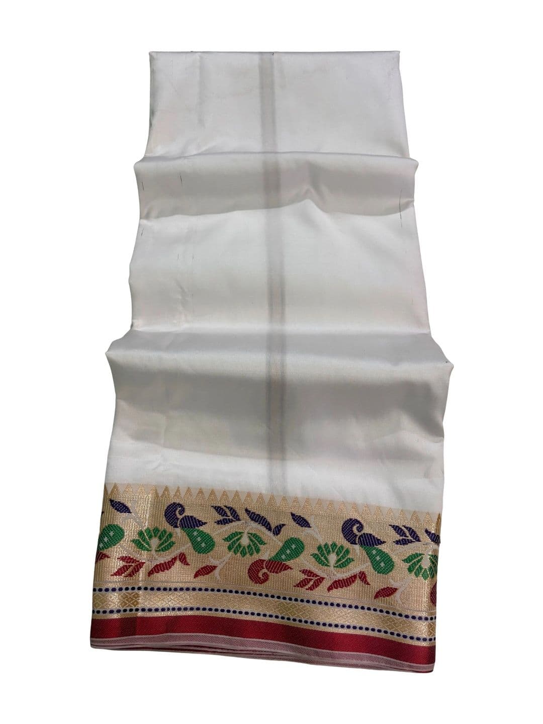 Banarasi Poshak Men Embroidered Silk Dhoti Dhotis thumbnail 2