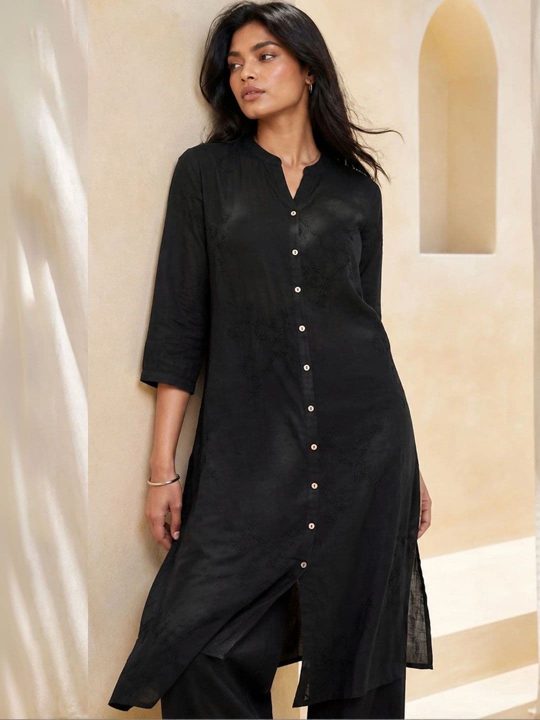 Melange by Lifestyle Women Ethnic Motifs Kurta - view 1