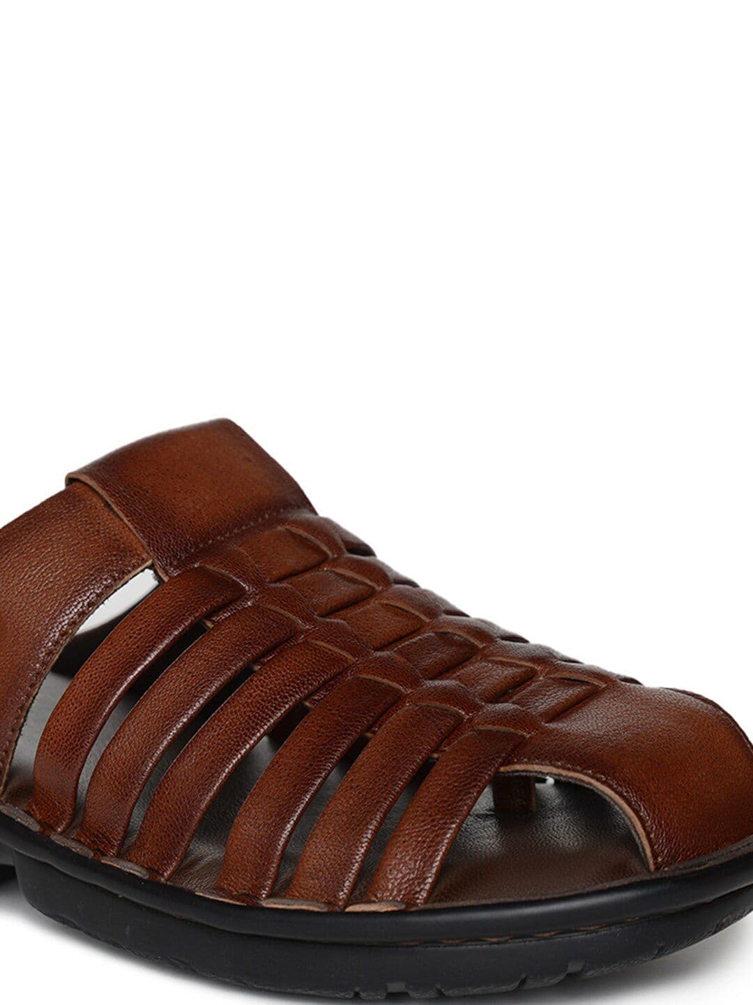 Buckaroo Men Leather Fisherman Sandals thumbnail 5