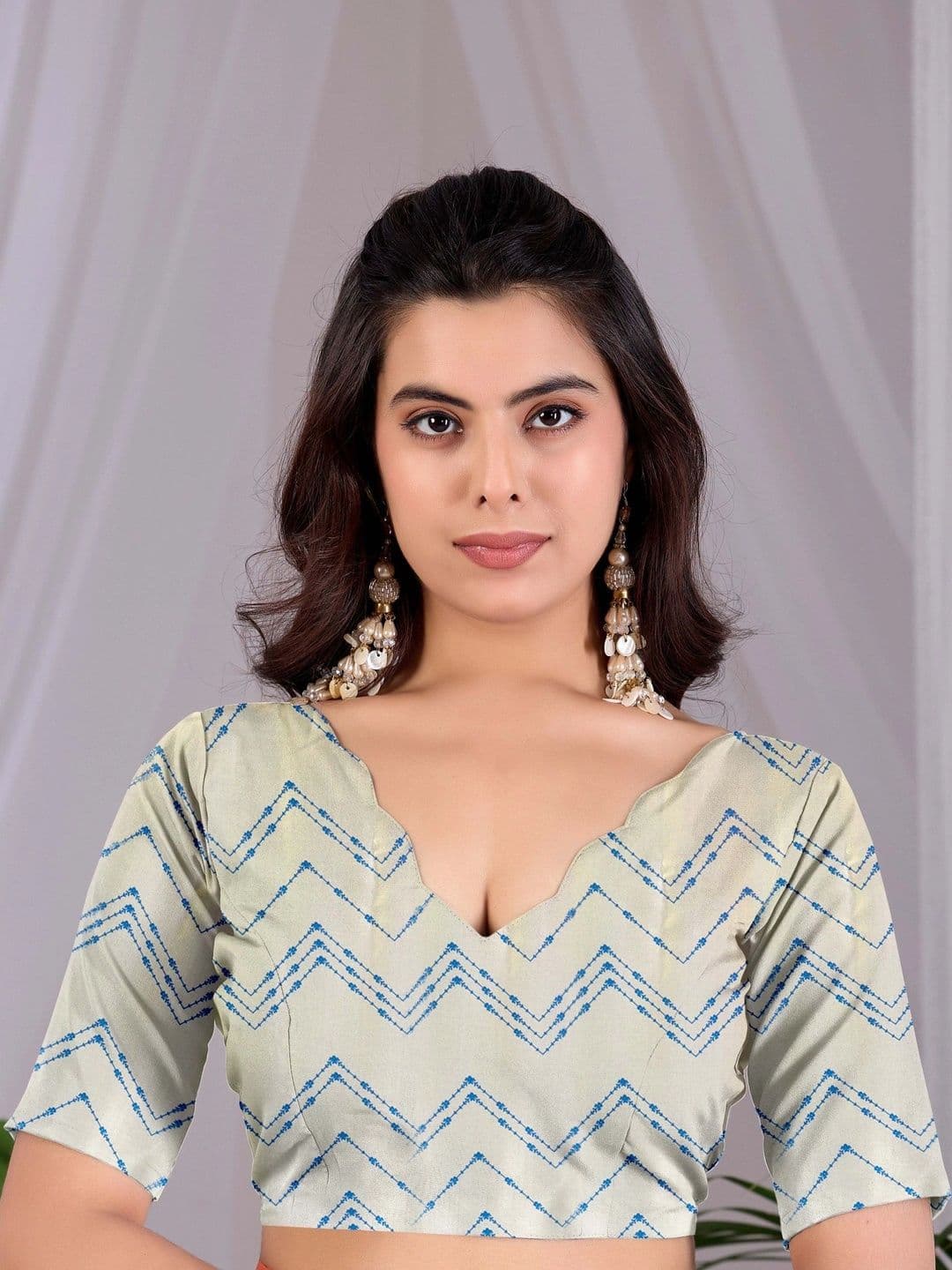 Mitera Floral Satin Designer Saree thumbnail 2