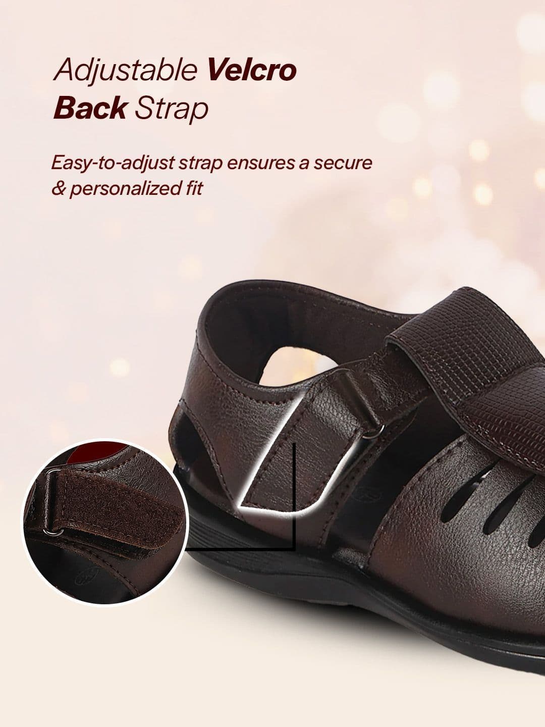 FAUSTO Men PU Shoe-Style Sandals thumbnail 3