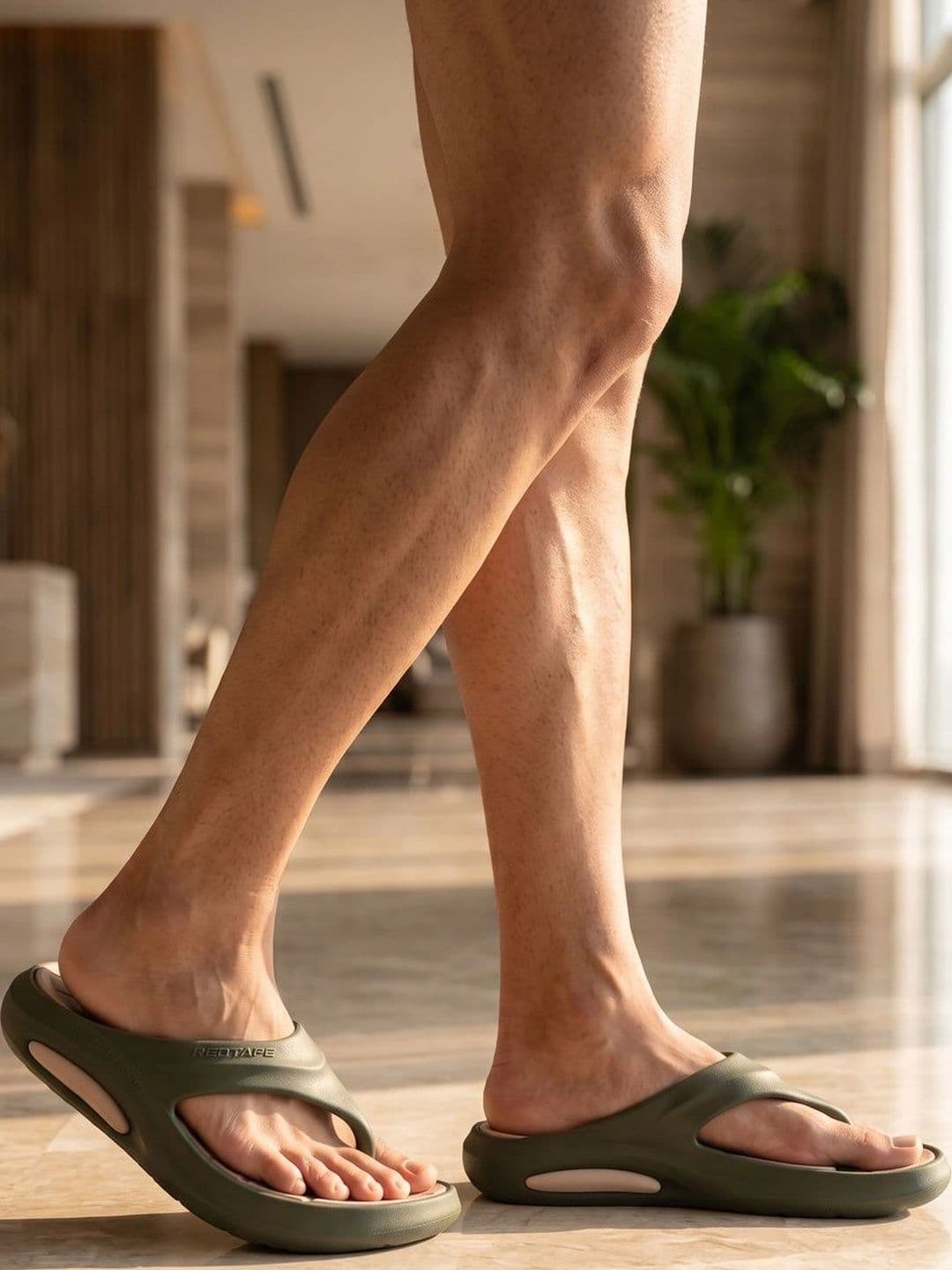 Red Tape Men Thong Flip-Flops thumbnail 7
