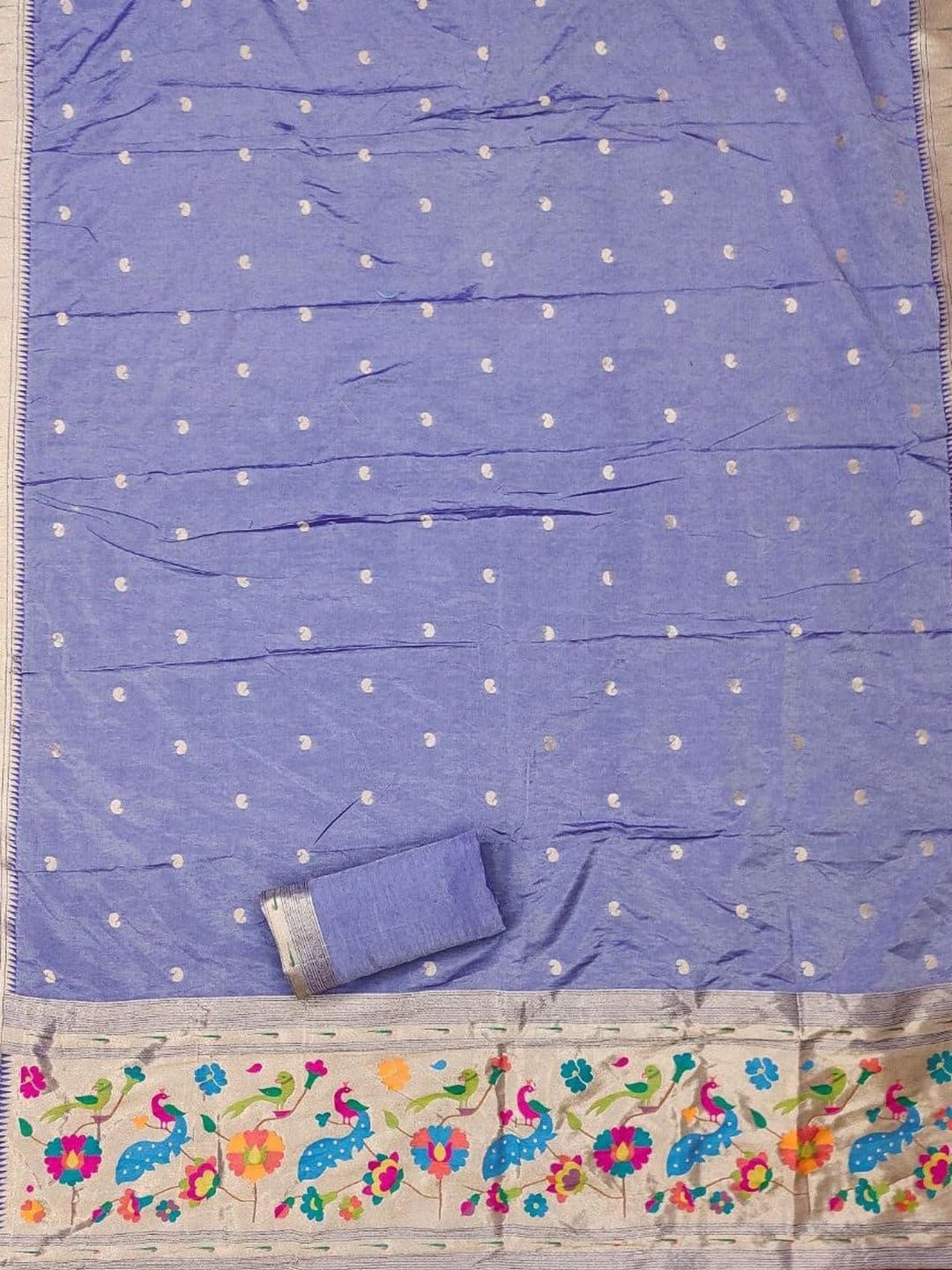 KALINI Pure Cotton Unstitched Dress Material thumbnail 4
