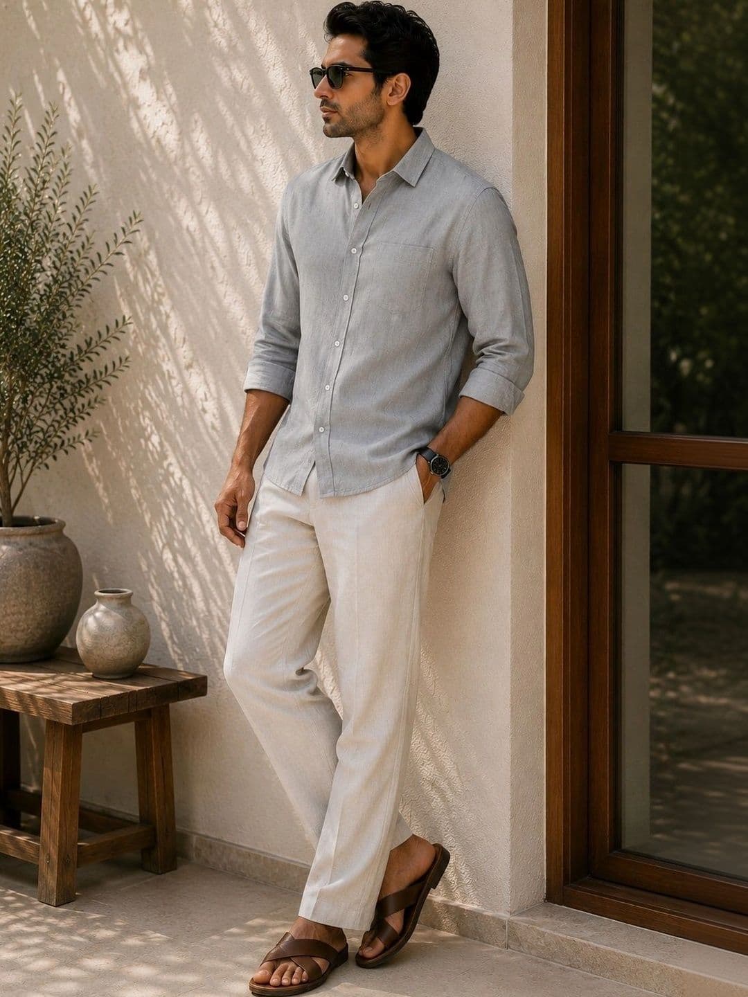 XENOR Men Slim Fit Casual Shirt - view 1