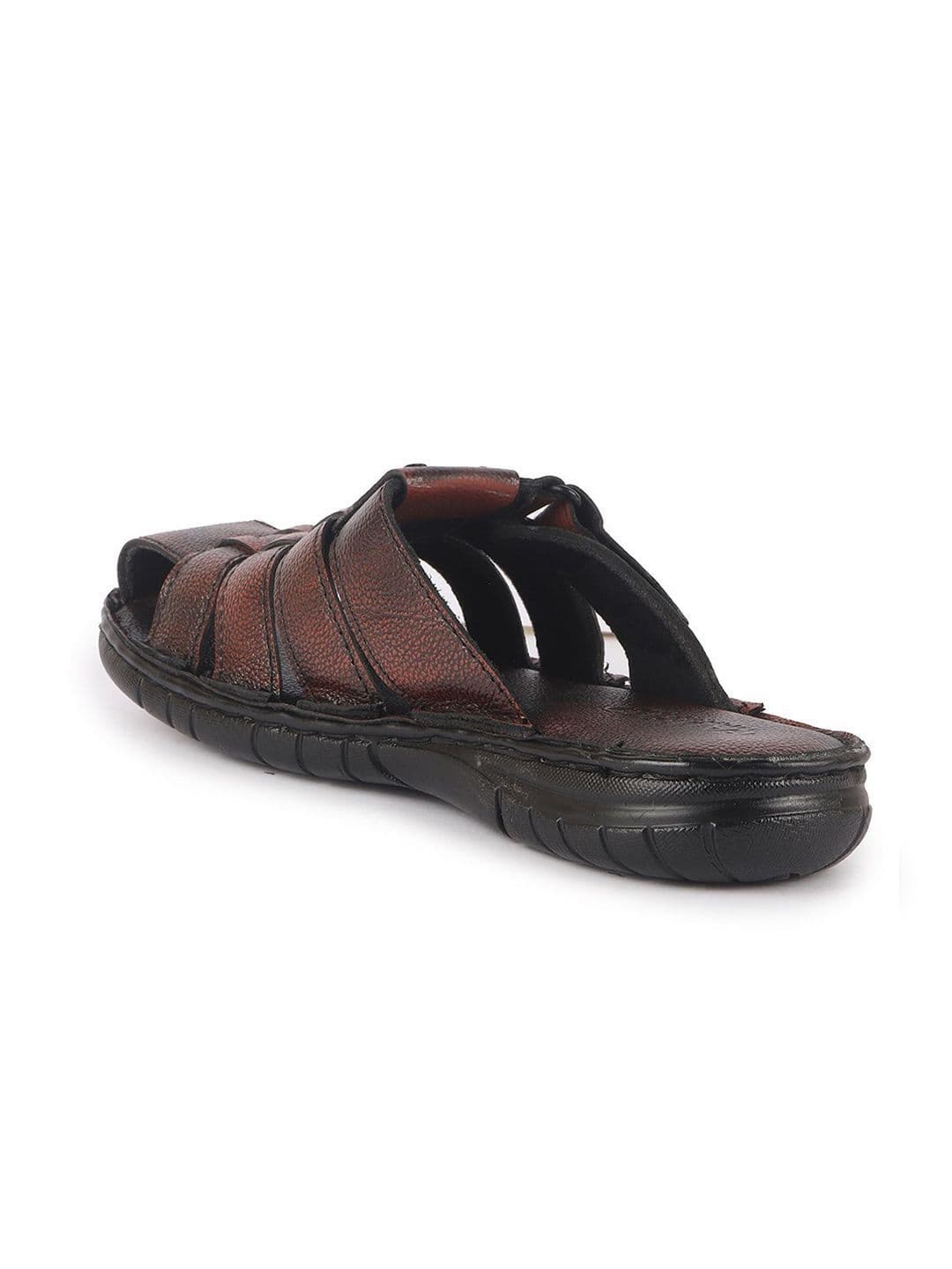 FAUSTO Men Leather Fisherman Sandals thumbnail 2