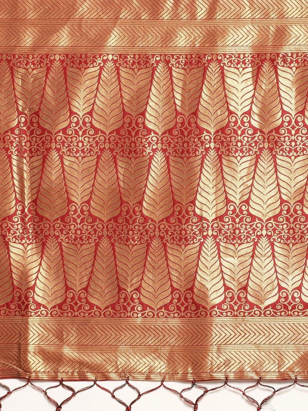 Dhaaga Ghar Woven Design Zari Art Silk Banarasi Saree thumbnail 7