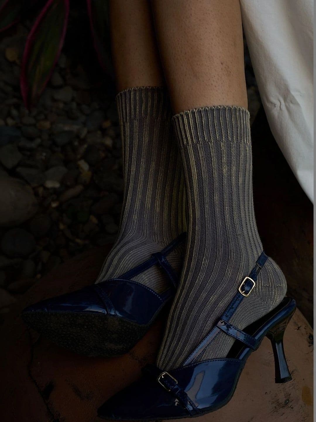 ASQUAREDD Unisex Cotton Striped Calf Length Socks thumbnail 5