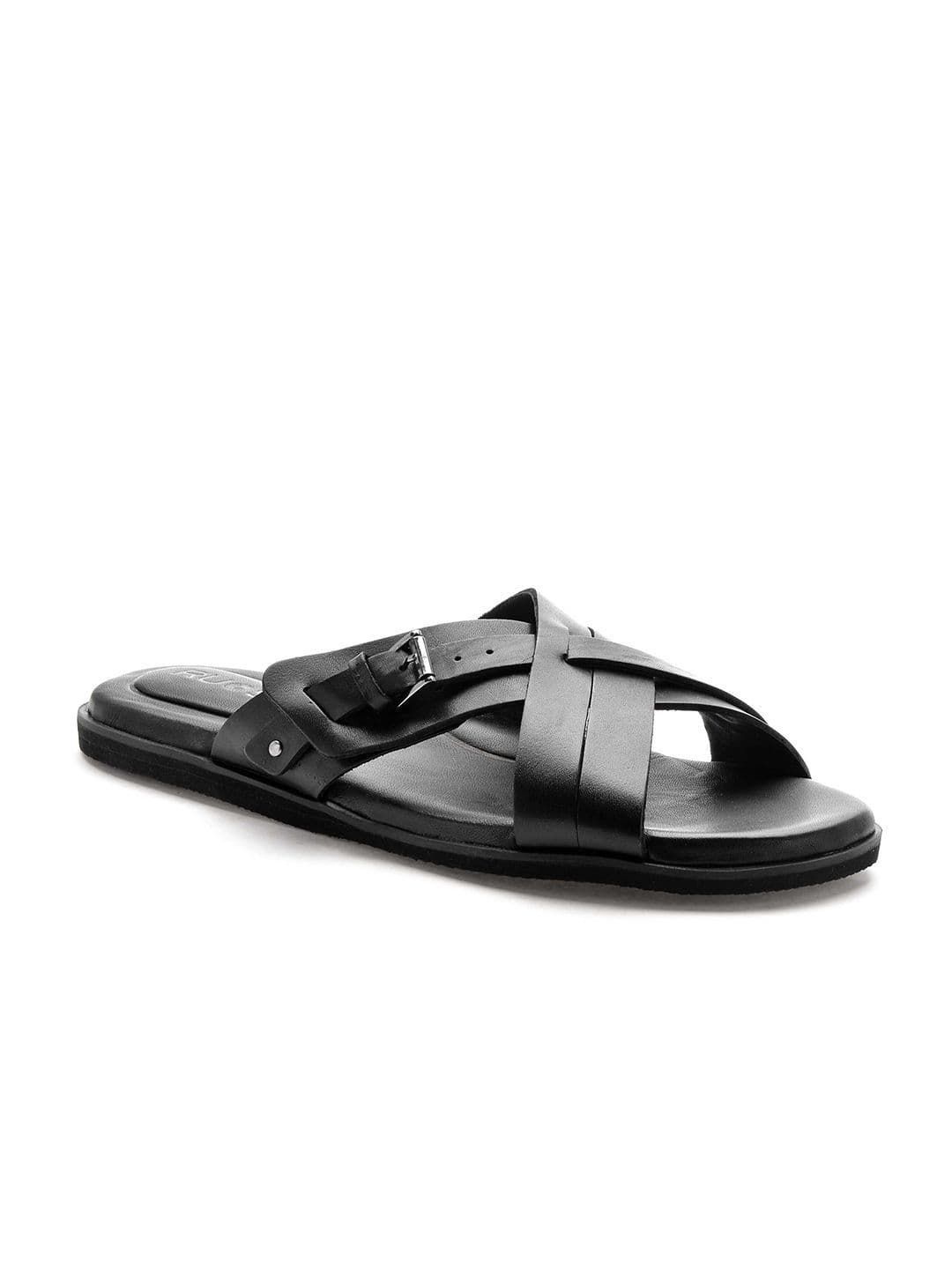 Ruosh Men Leather Comfort Sandals thumbnail 2