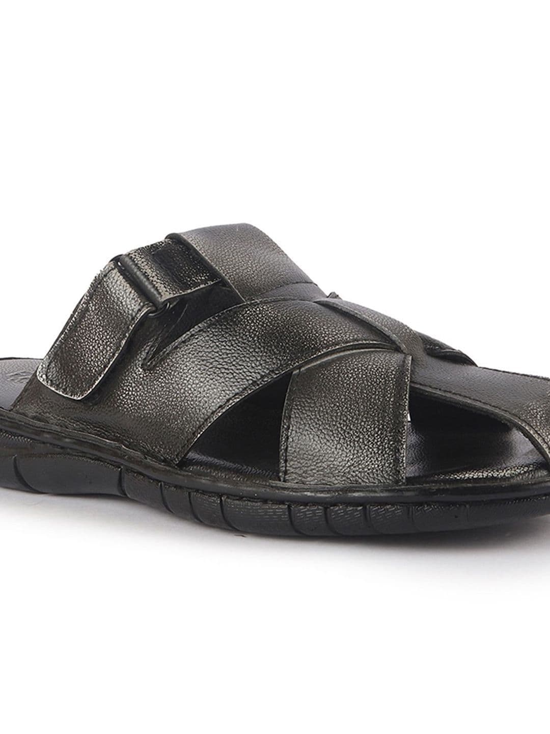 FAUSTO Men Leather Shoe-Style Sandals thumbnail 7