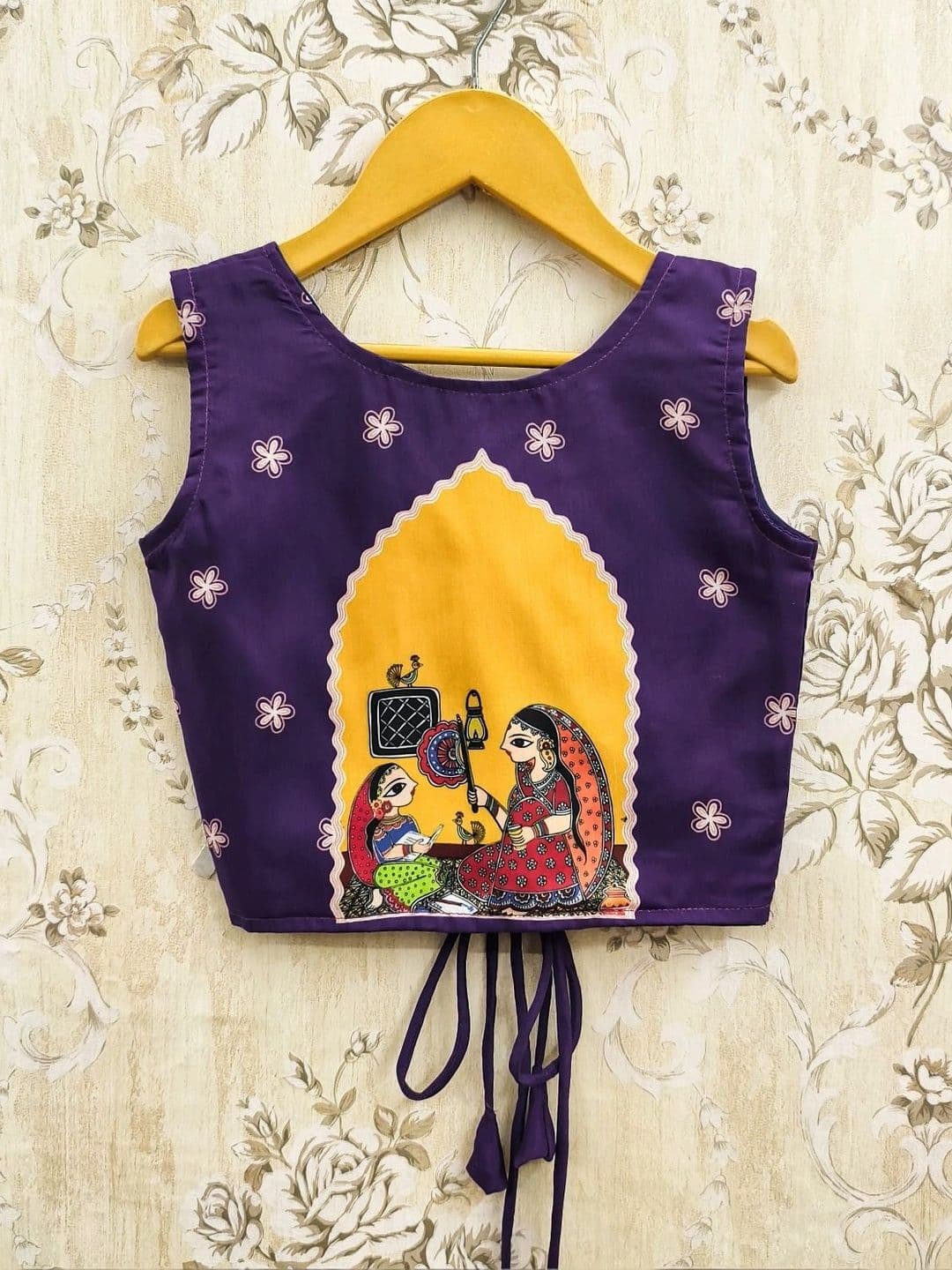 KALINI Girls Printed Ready to Wear Lehenga & thumbnail 5