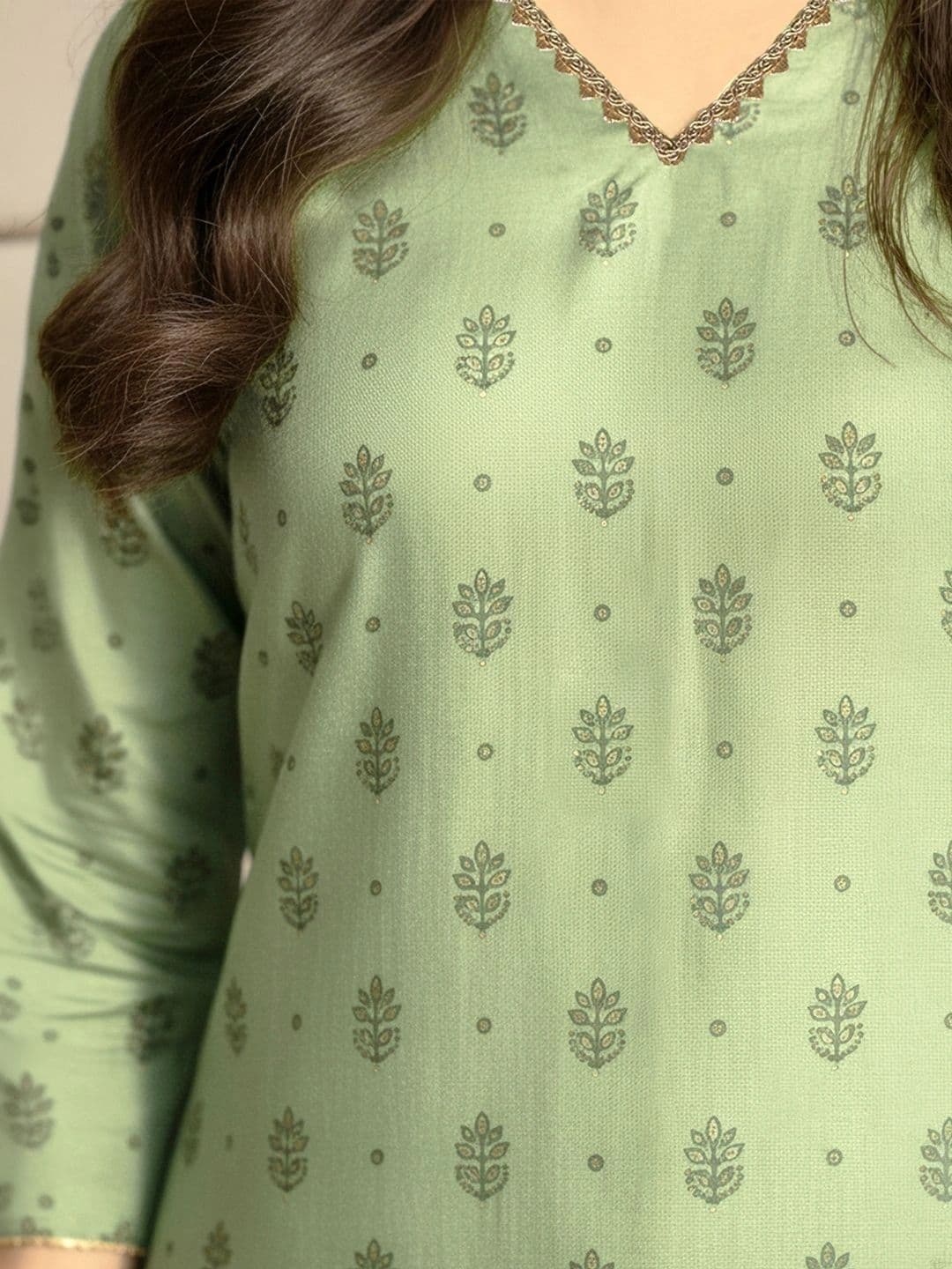 Janasya Women Ethnic Motifs Printed Kurta thumbnail 2