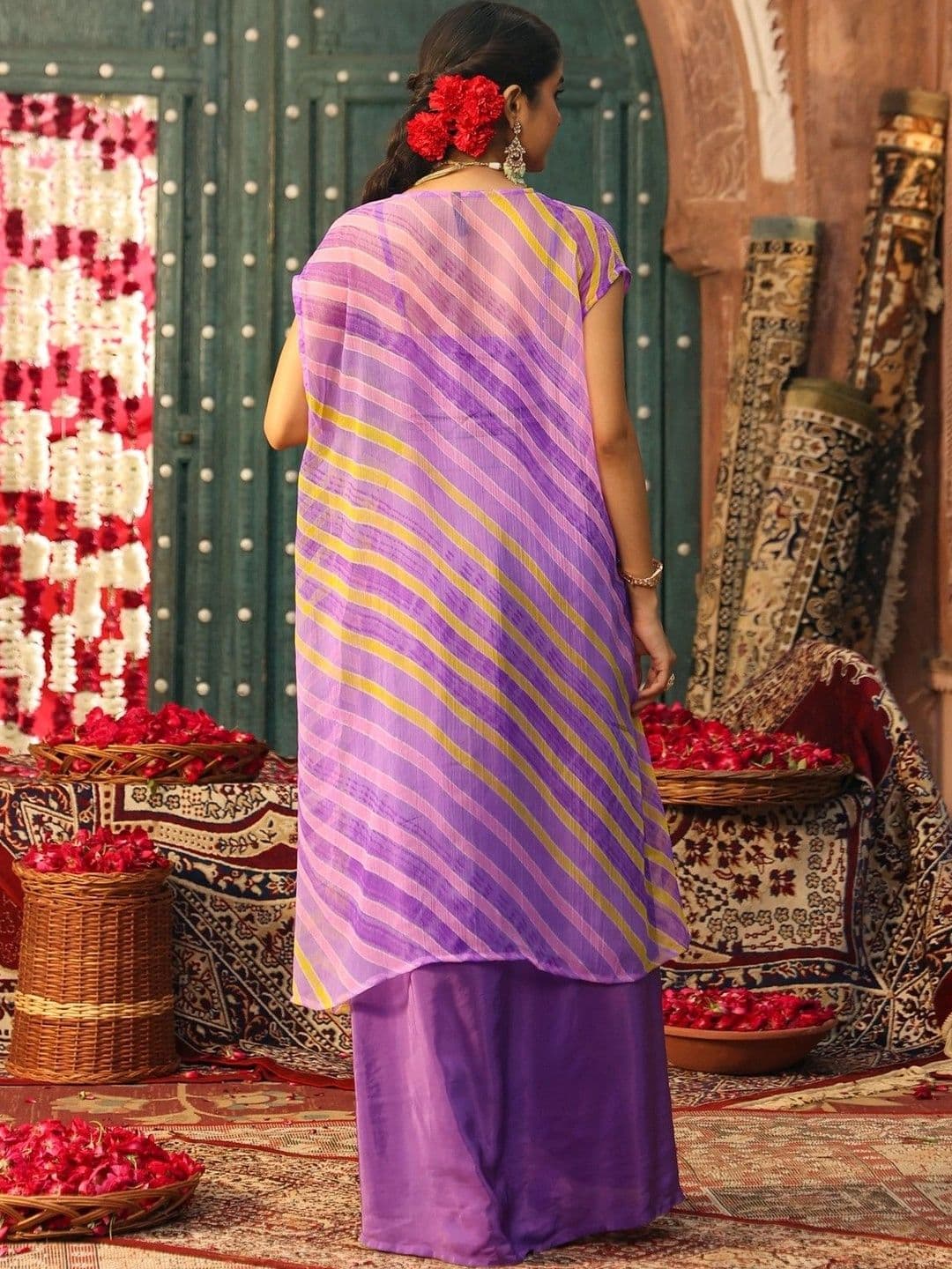 SCAKHI Embroidered Ready to Wear Lehenga & thumbnail 7