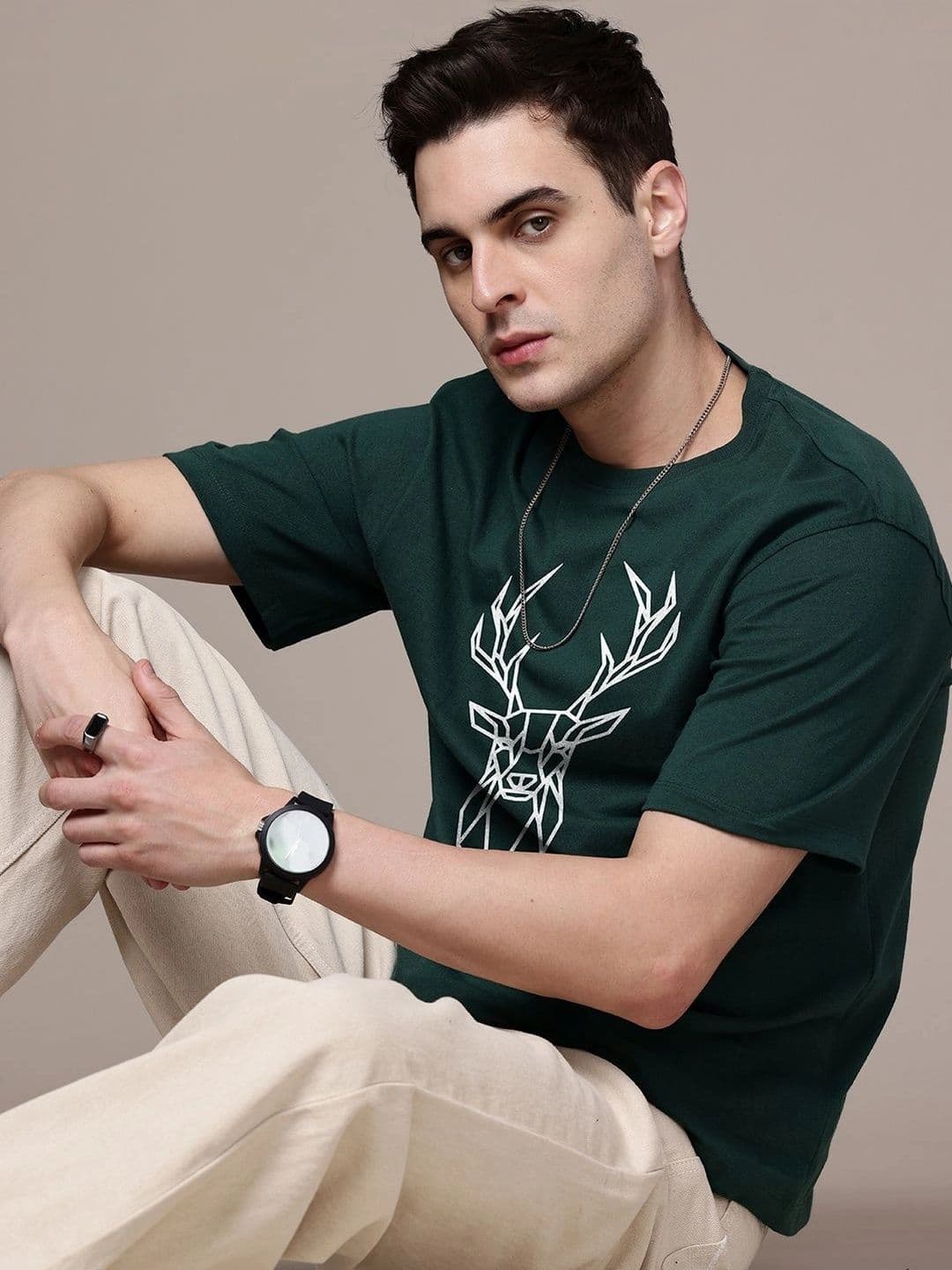 Moda Rapido Men Printed T-shirt thumbnail 5
