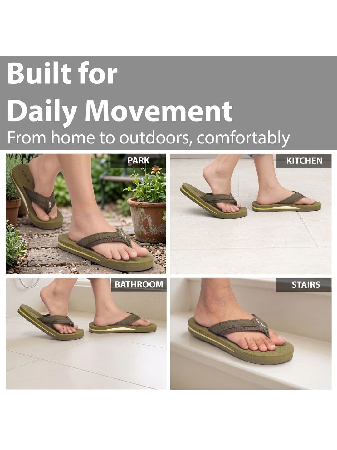 DOCTOR CIBEK SOFT Men Thong Flip-Flops thumbnail 5
