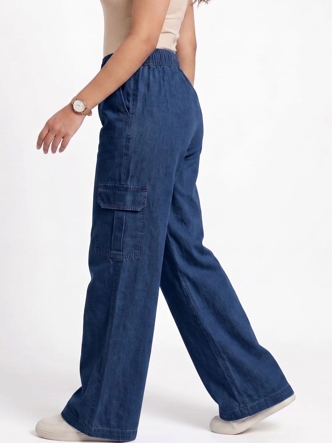 Ktdd Trading Women Jean Wide Leg High-Rise Jeans thumbnail 3