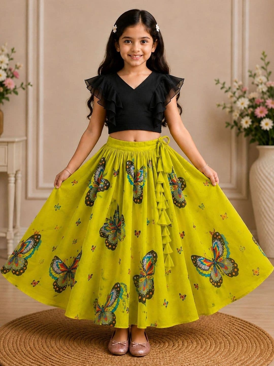 KALINI Girls Ready to Wear Lehenga & - view 1