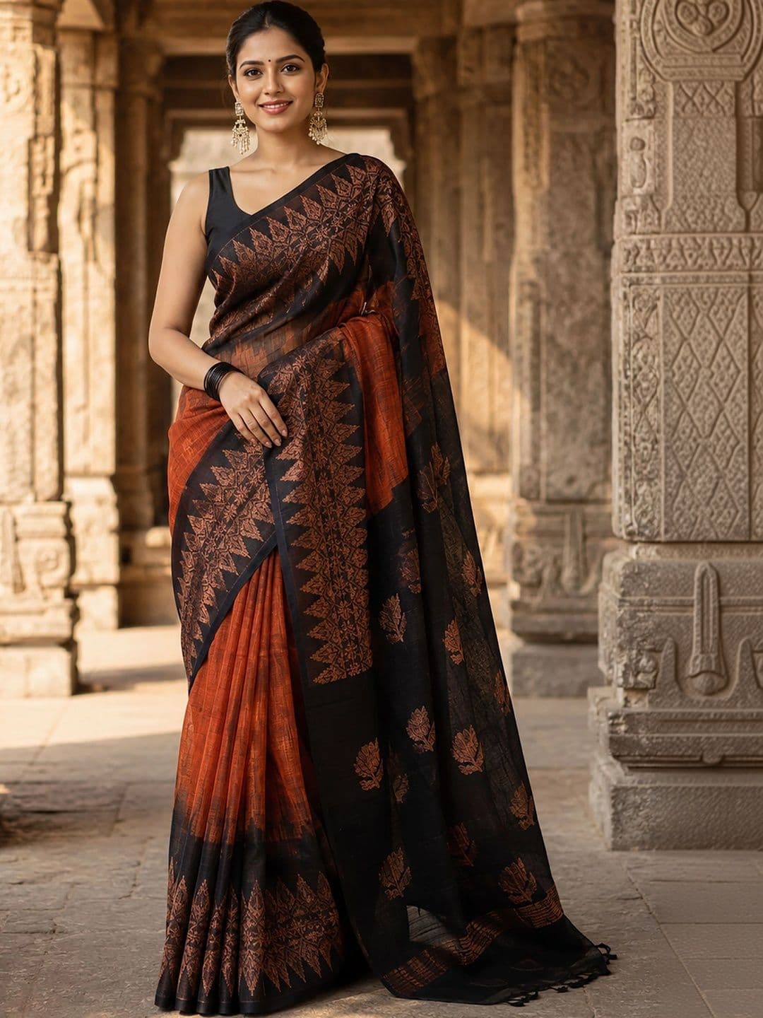 Mitera Woven Design Designer Kanjeevaram Saree - view 1