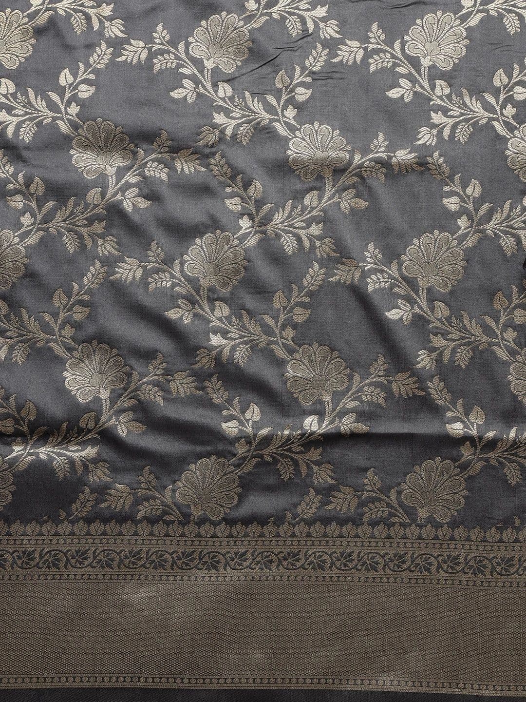 KALINI Woven Design Zari Art Silk Banarasi Saree thumbnail 3
