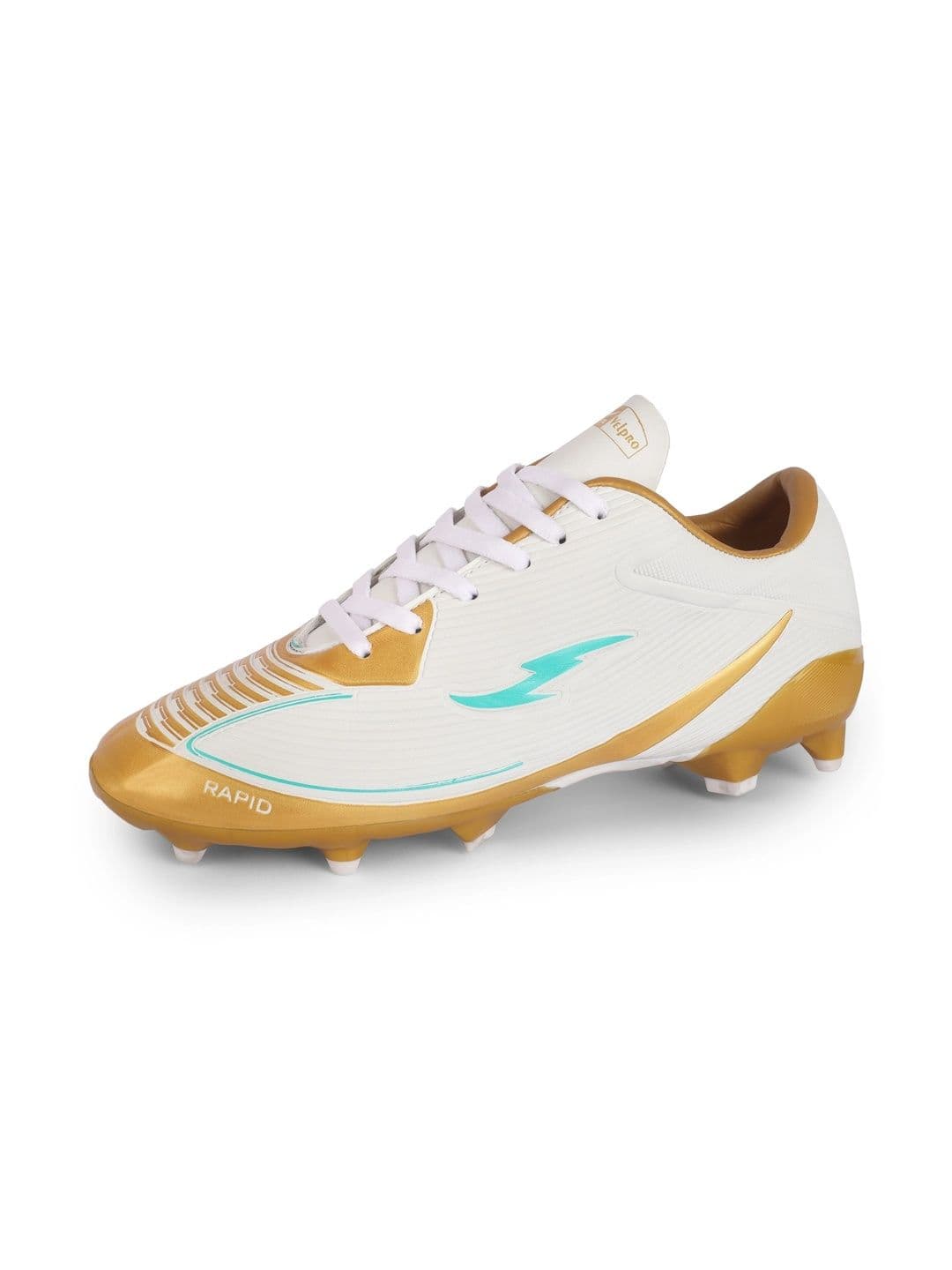 Velpro Turf Hardground TPU Dual Color Sole Lightweight Studs Football Shoes for Men thumbnail 5