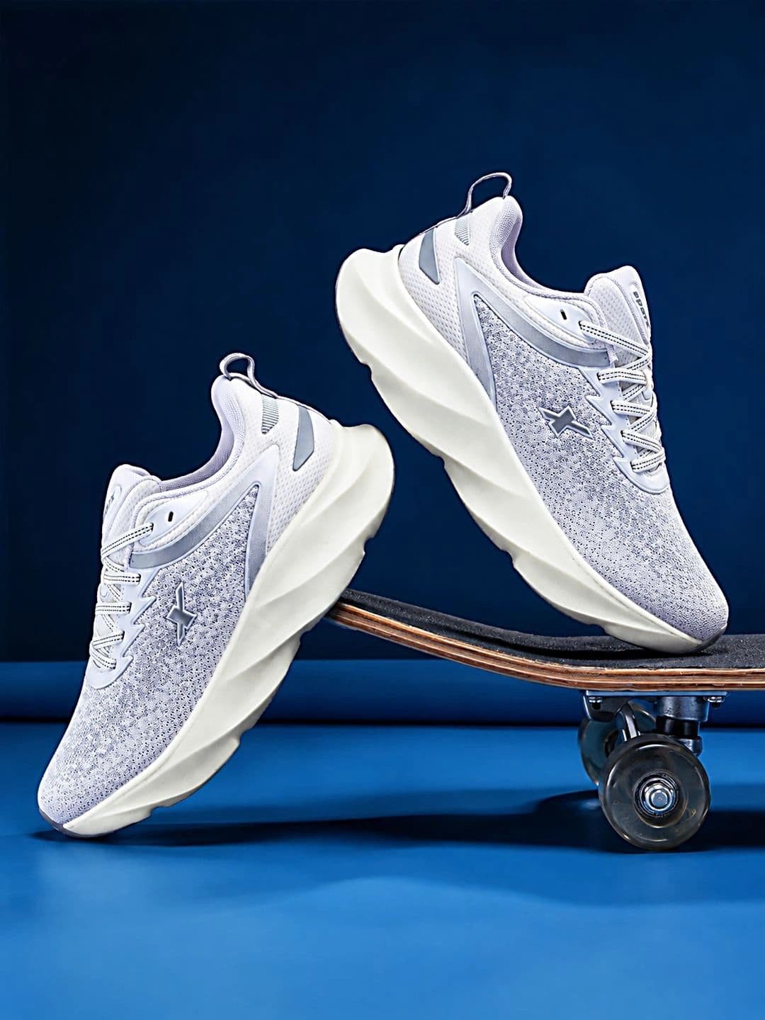 Sparx Men Mesh Running Non-Marking Shoes - view 1
