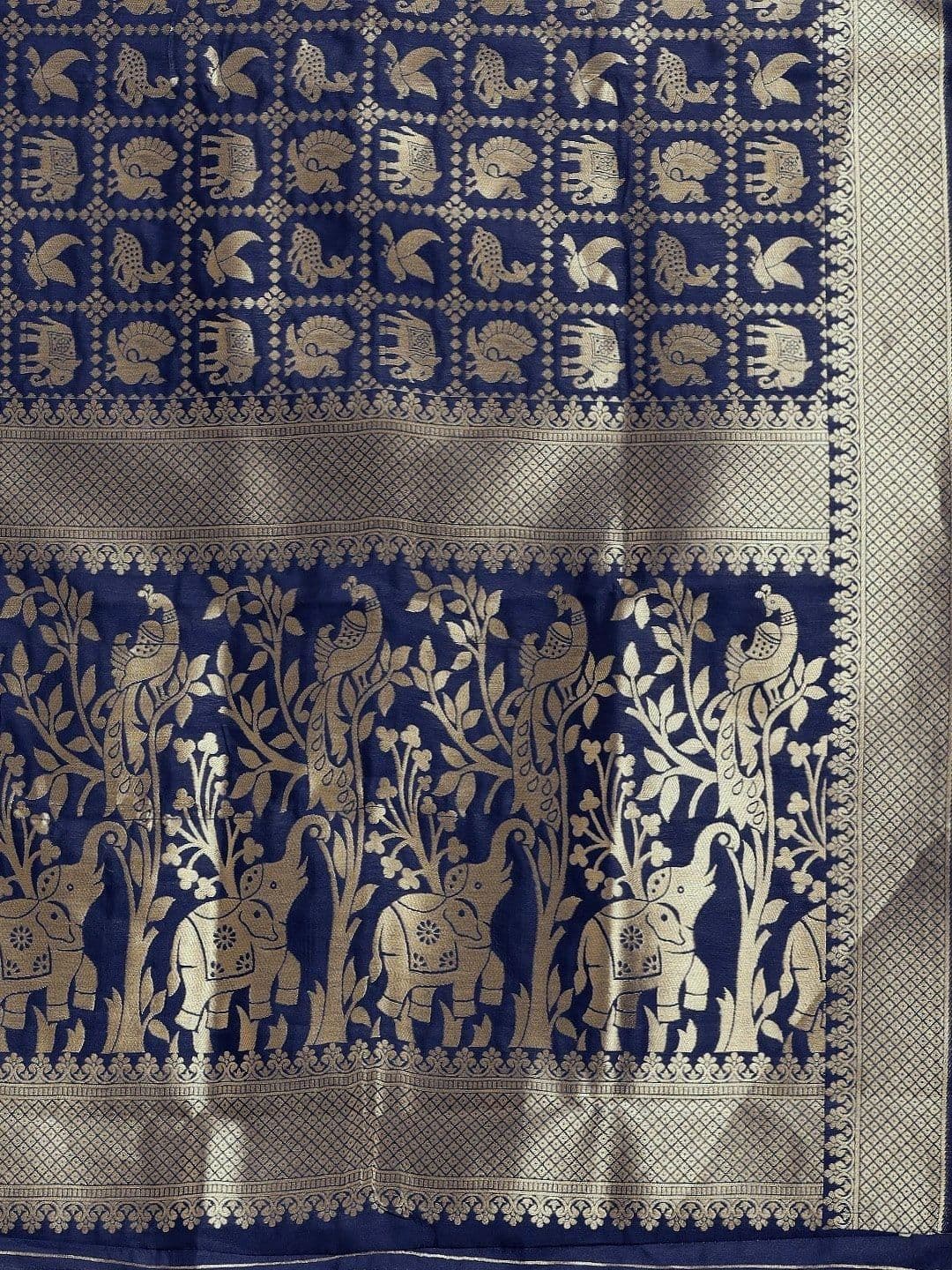 KALINI Woven Design Zari Art Silk Banarasi Saree thumbnail 7