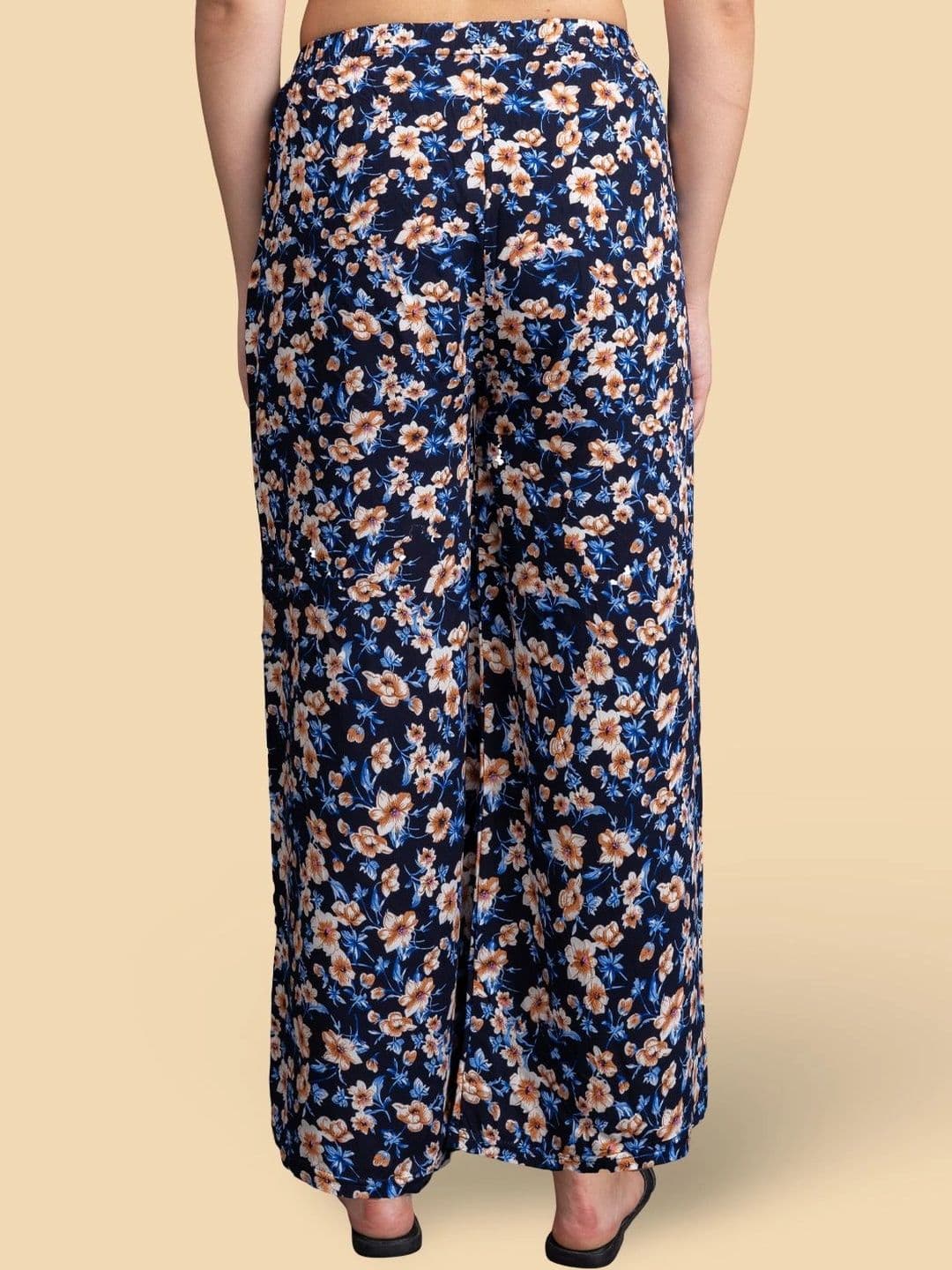 Moda Rapido X Gracit Women Floral Printed Palazzos thumbnail 4