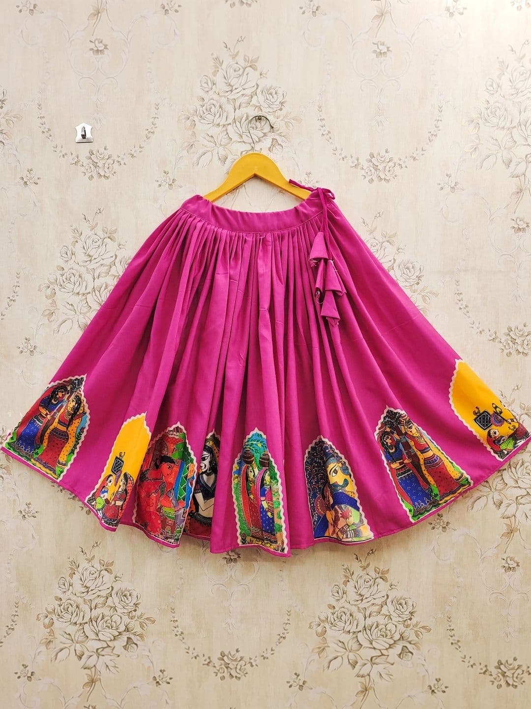 KALINI Girls Printed Ready to Wear Lehenga & thumbnail 6