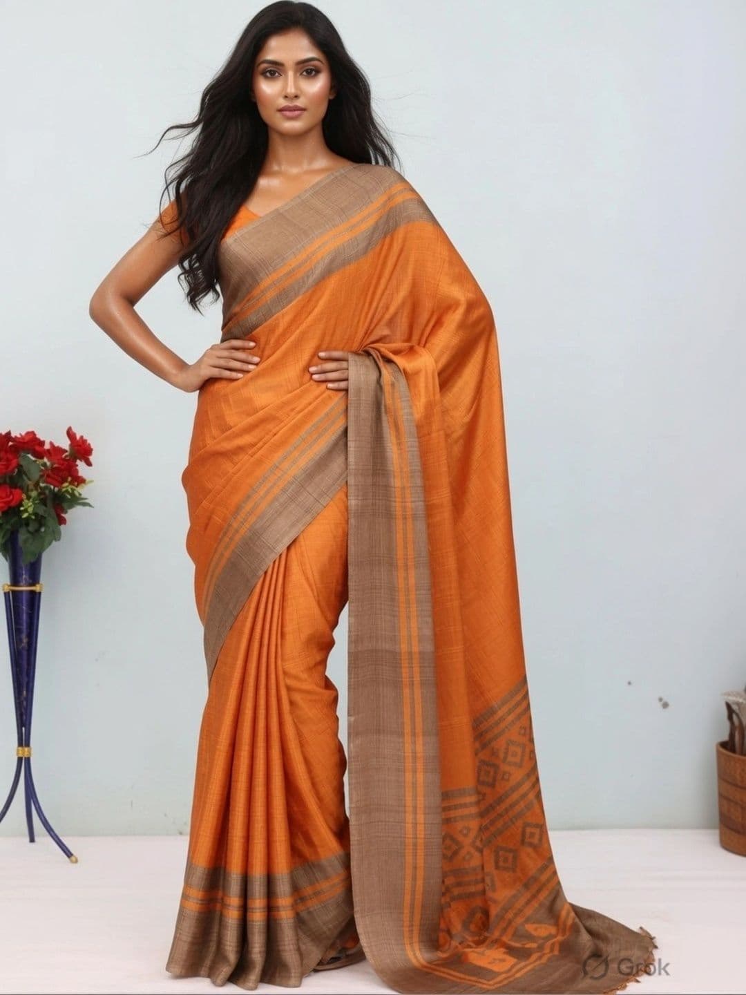Anouk Woven Design Art Silk Designer Saree - view 1