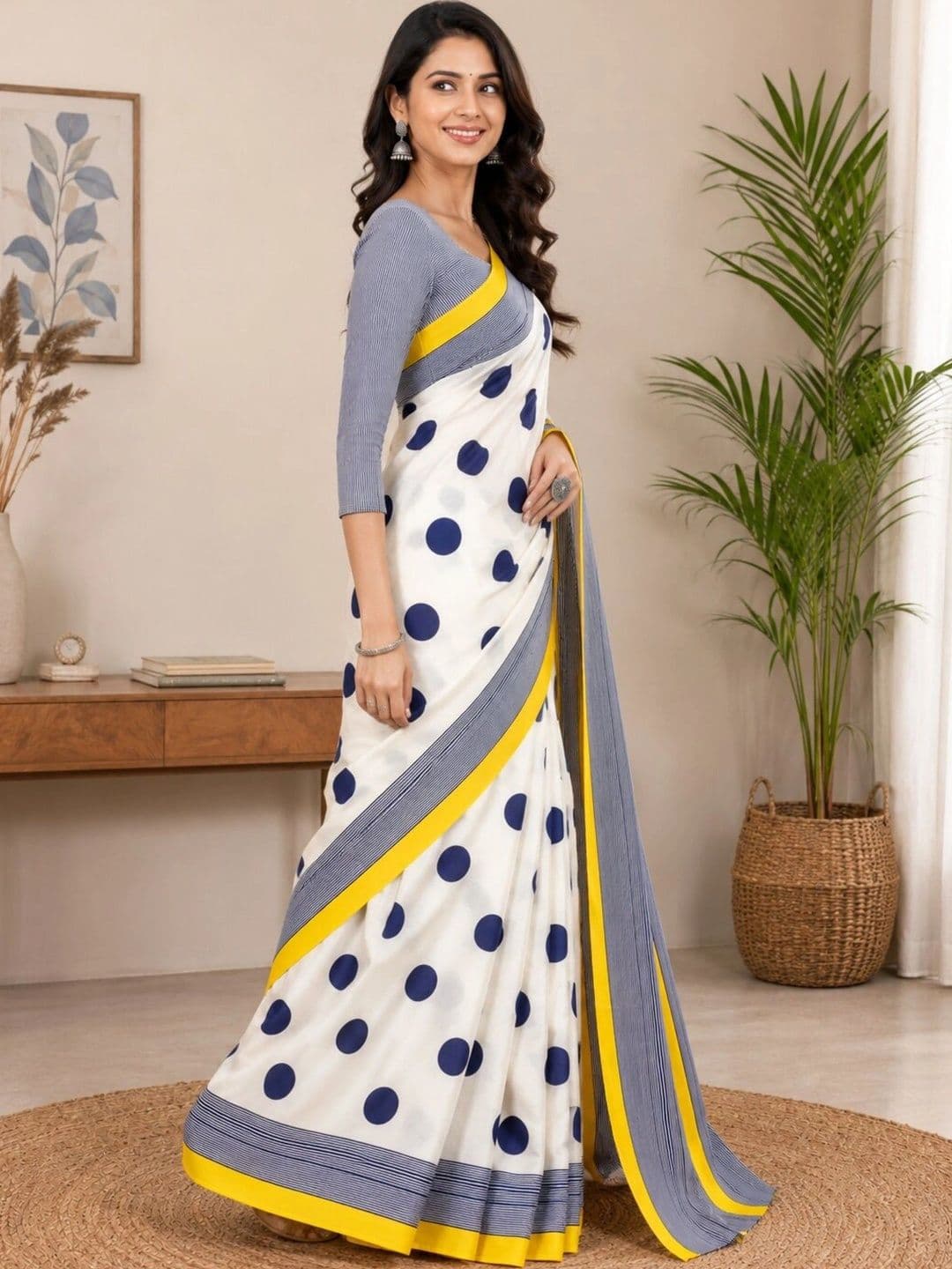 Anouk Art Silk Designer Saree thumbnail 3