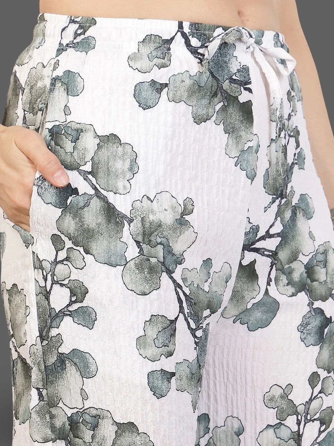 Moda Rapido X Gracit Women Floral Printed Palazzos thumbnail 6