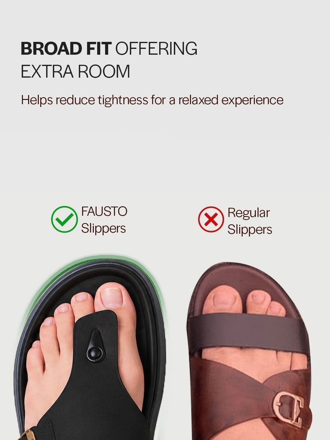 FAUSTO Men Solid Waterproof T-Strap Comfort Sandals thumbnail 5