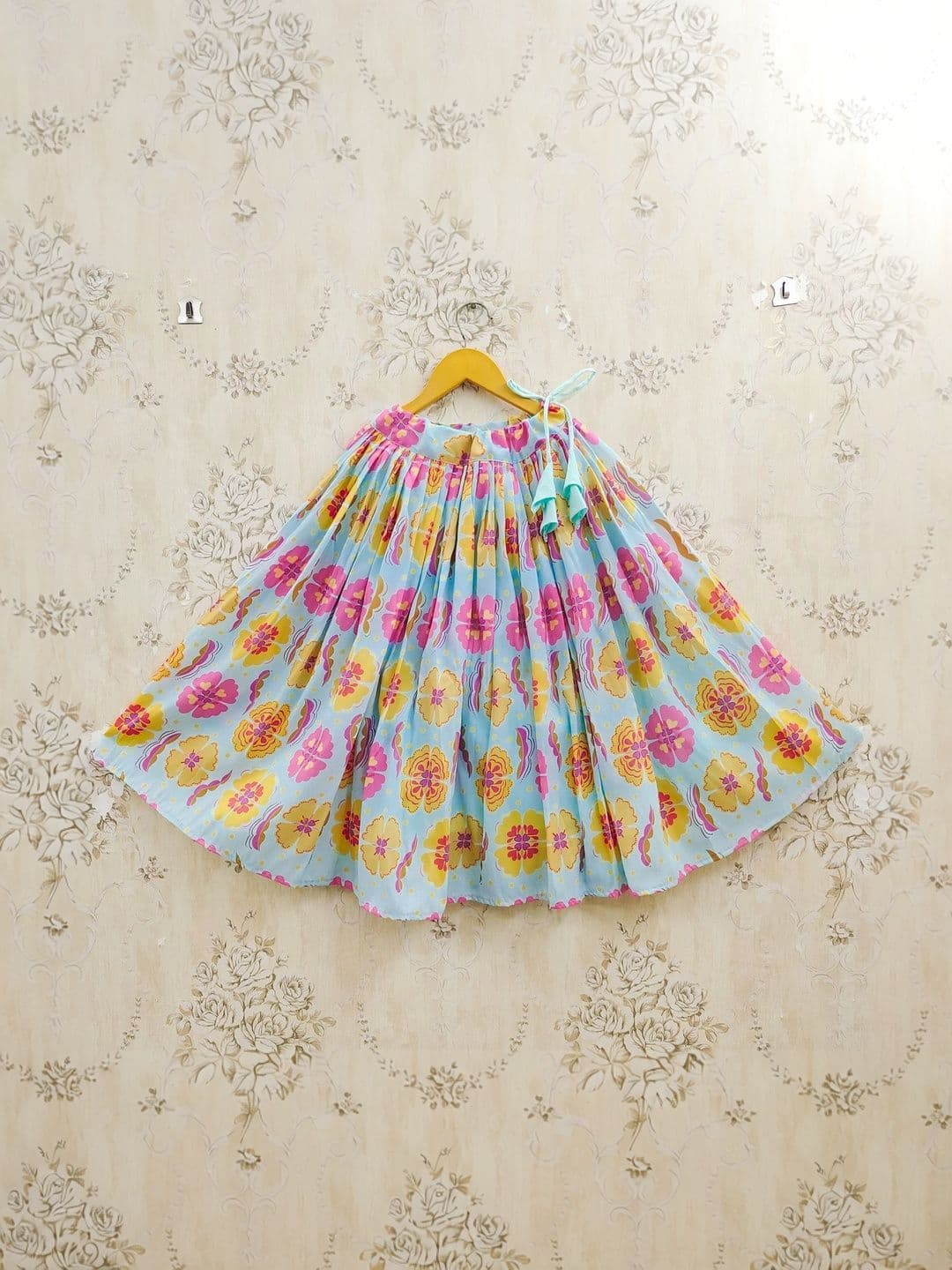 KALINI Girls Printed Ready to Wear Lehenga & thumbnail 4
