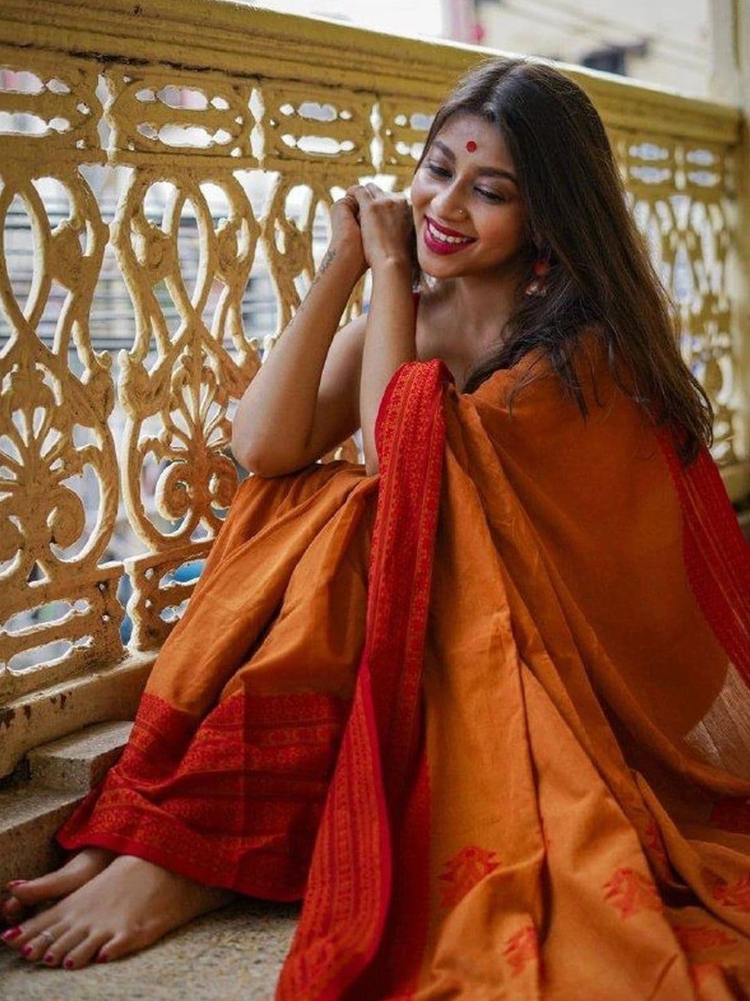 NARIVESH TRENDS Silk Cotton Saree thumbnail 7
