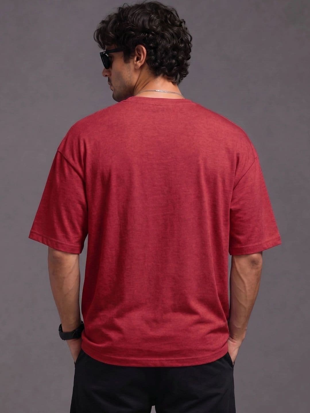 Roadster Men Typography Printed Drop-Shoulder Sleeves T-shirt thumbnail 4