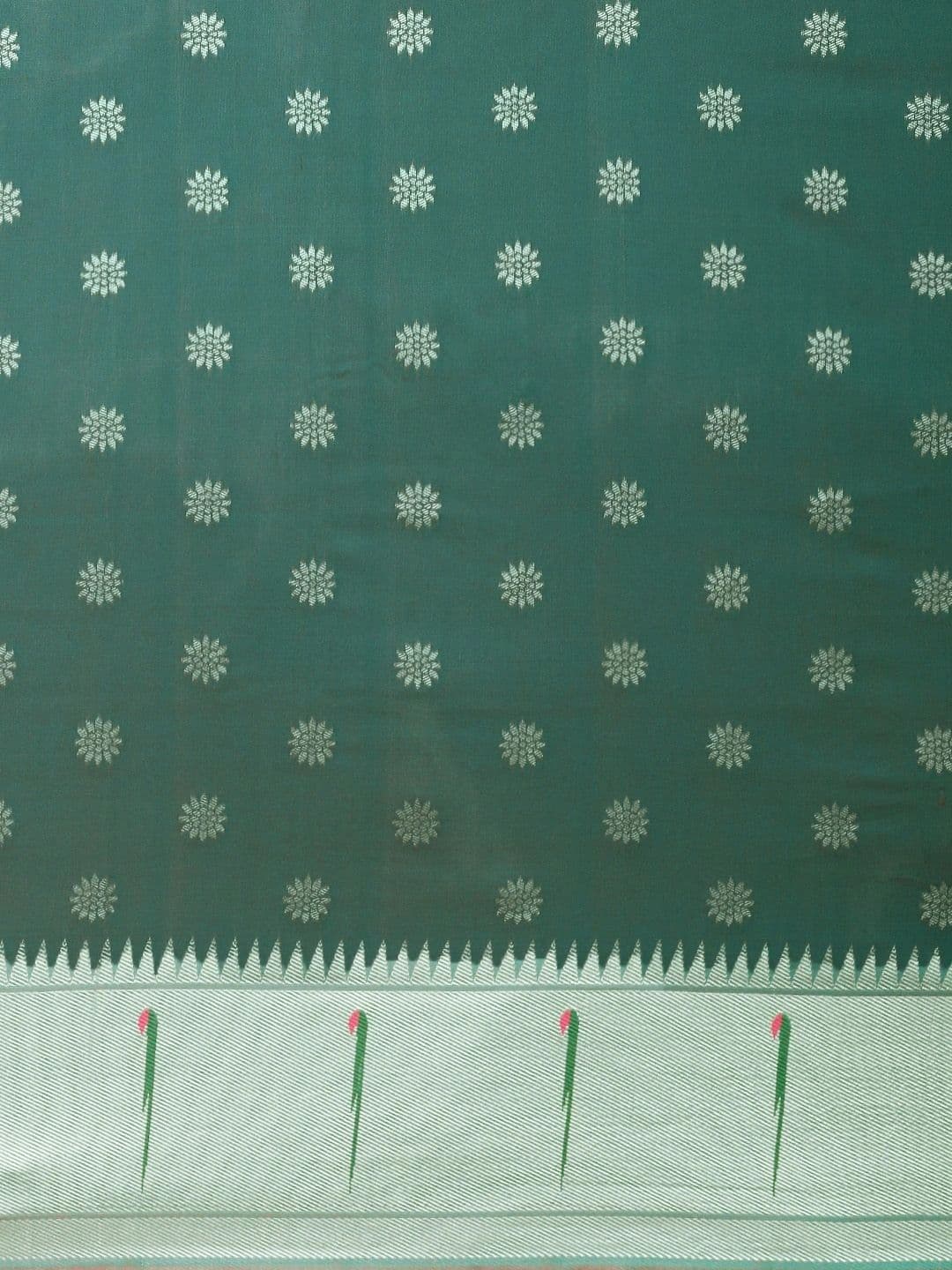 KALINI Woven Design Zari Art Silk Paithani Saree thumbnail 6