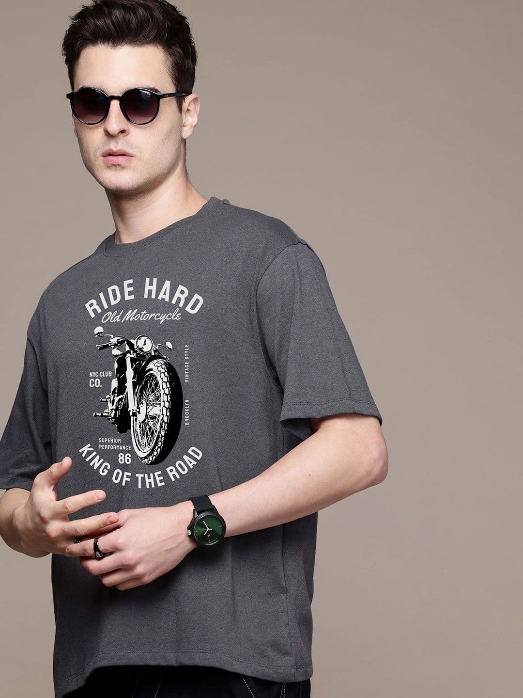 Moda Rapido Men Printed T-shirt thumbnail 2