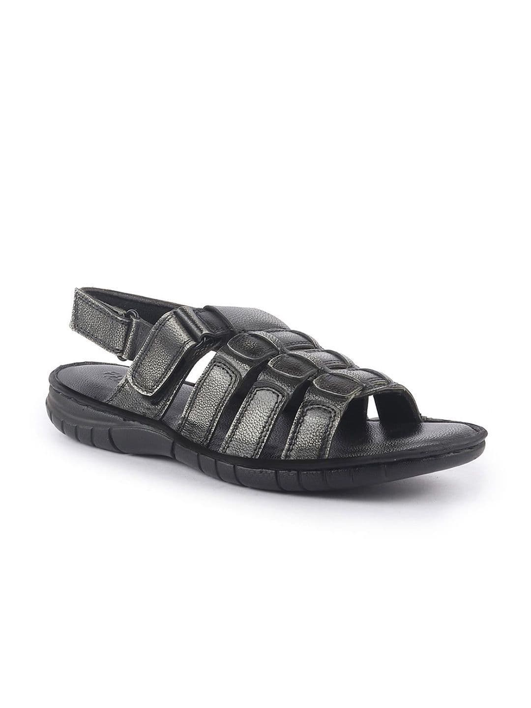 FAUSTO Men Leather Comfort Sandals thumbnail 5