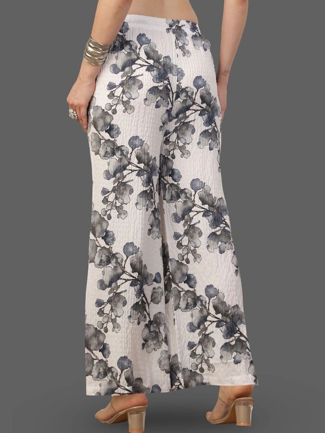 Moda Rapido X Gracit Women Floral Printed Palazzos thumbnail 4