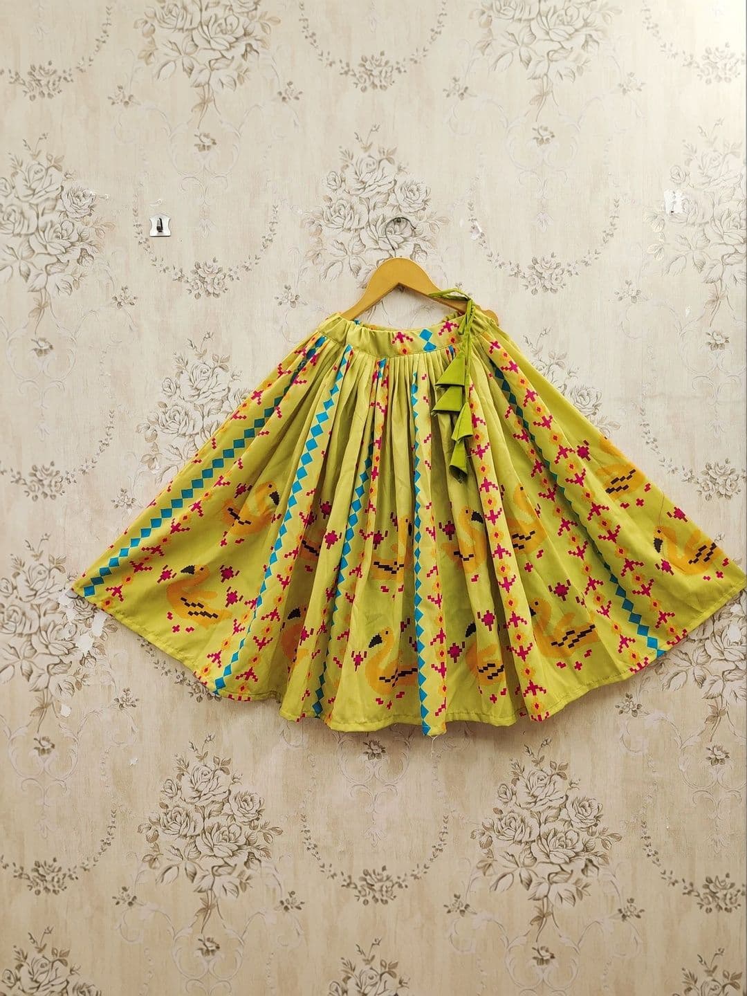 KALINI Girls Printed Ready to Wear Lehenga & thumbnail 3