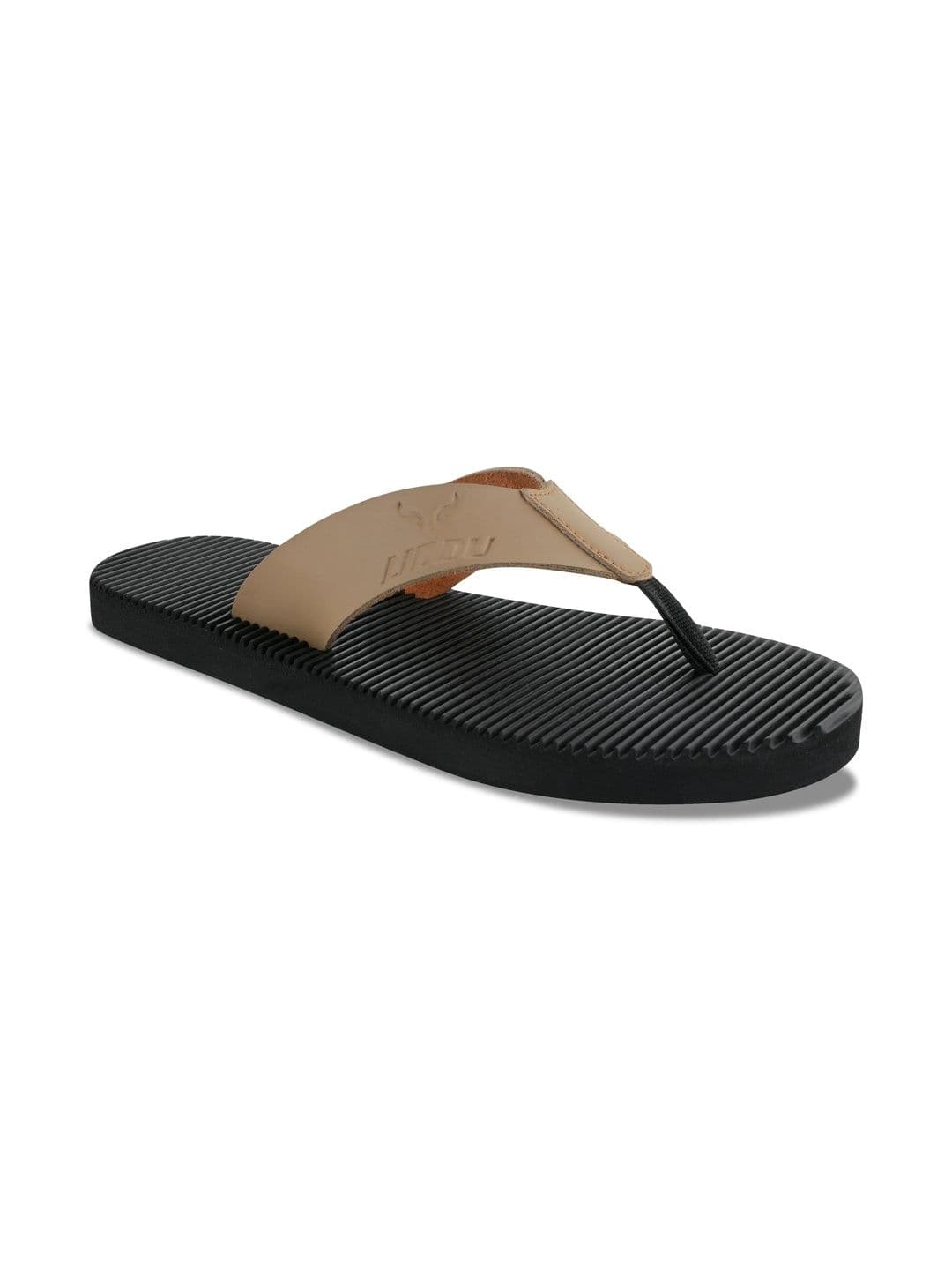 LIDDU Men Striped Thong Flip-Flops thumbnail 2