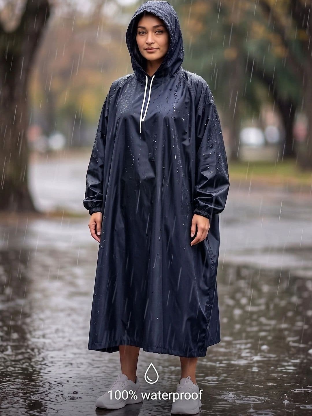 REOUTLOOK Hooded Waterproof Rain Jacket thumbnail 2