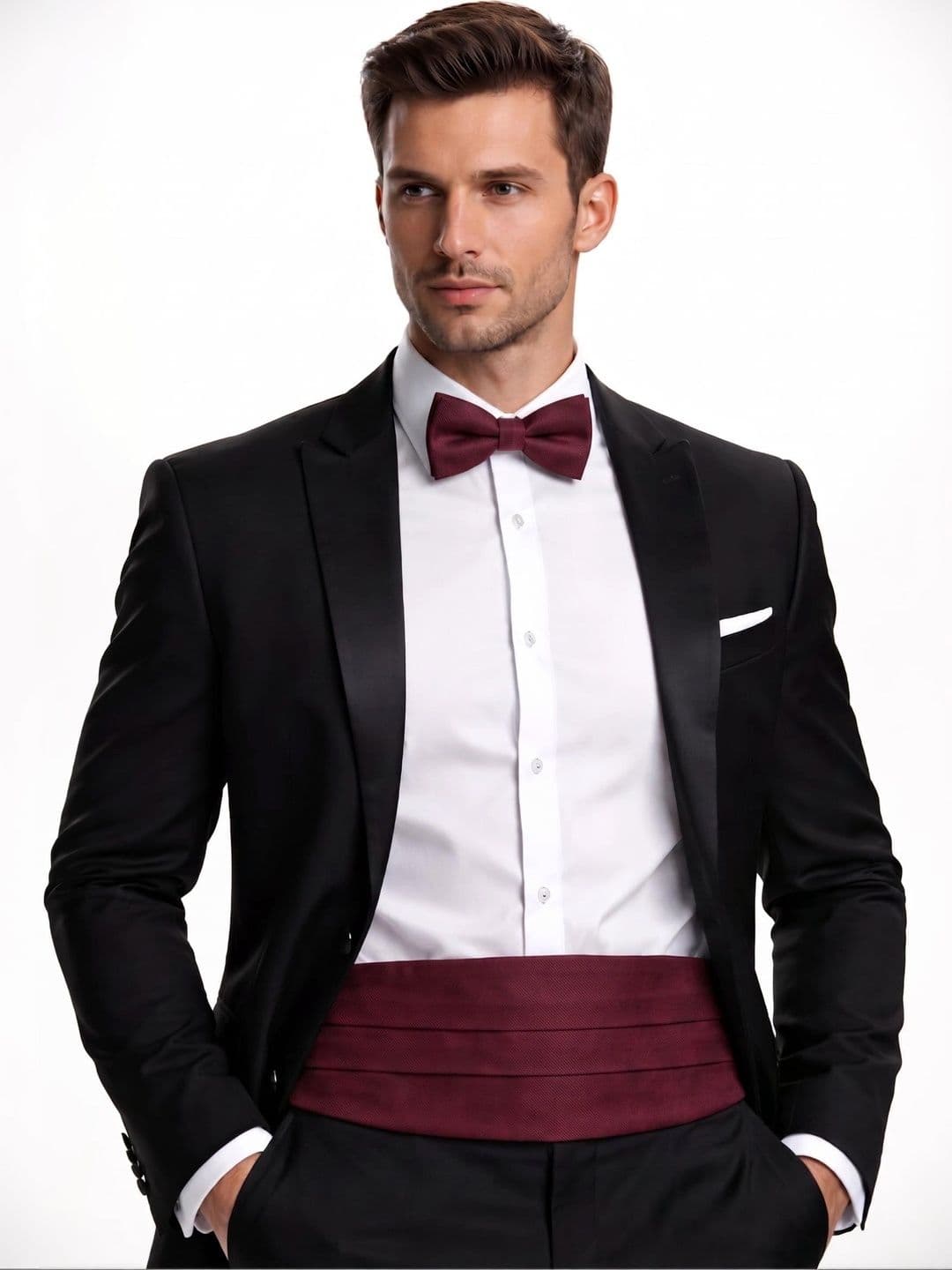 AACHINO Men Bow Tie thumbnail 3